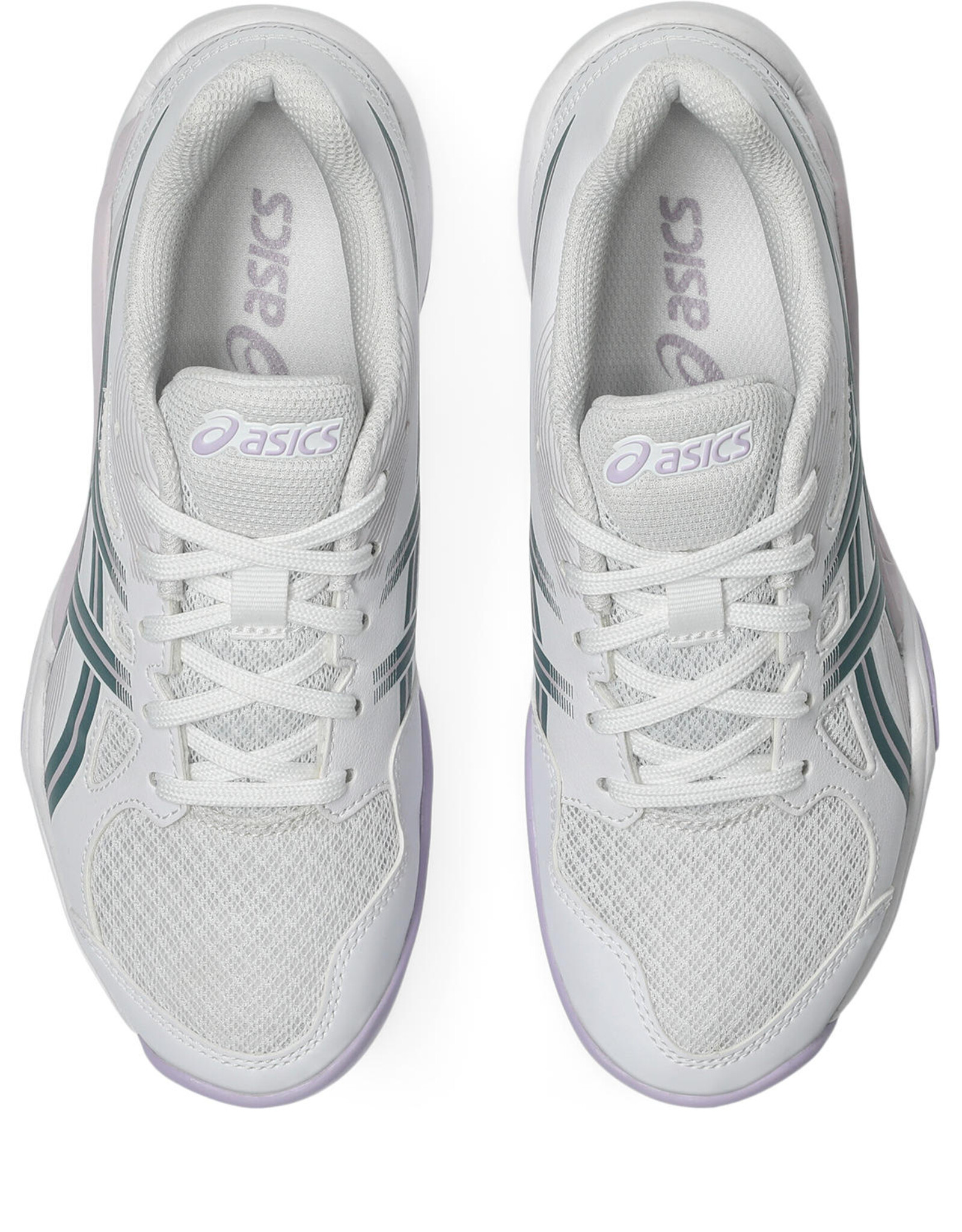 Asics GEL-POWERBREAK GS-Kinderen-WHITE/FOGGY TEAL