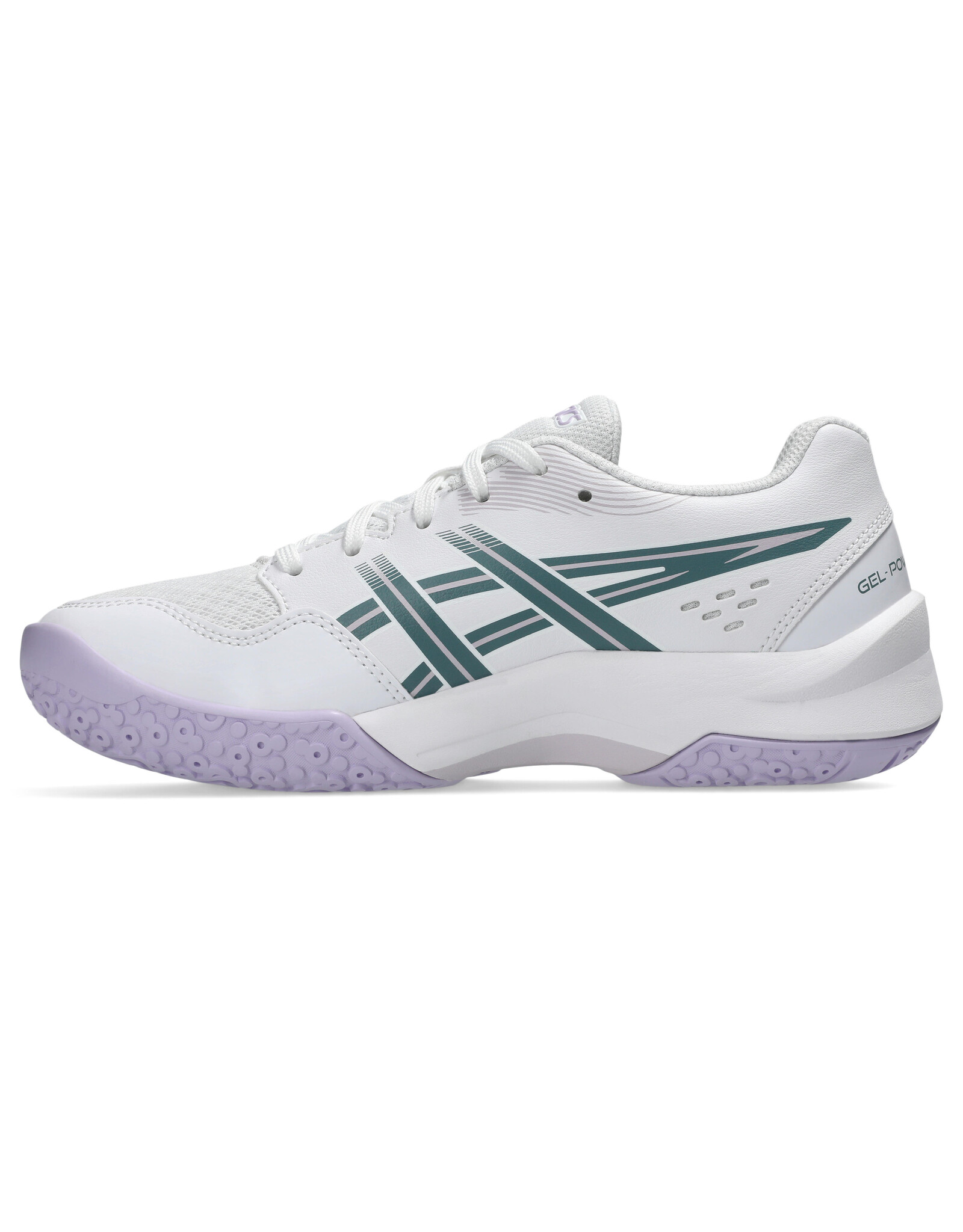 Asics GEL-POWERBREAK GS-Kinderen-WHITE/FOGGY TEAL