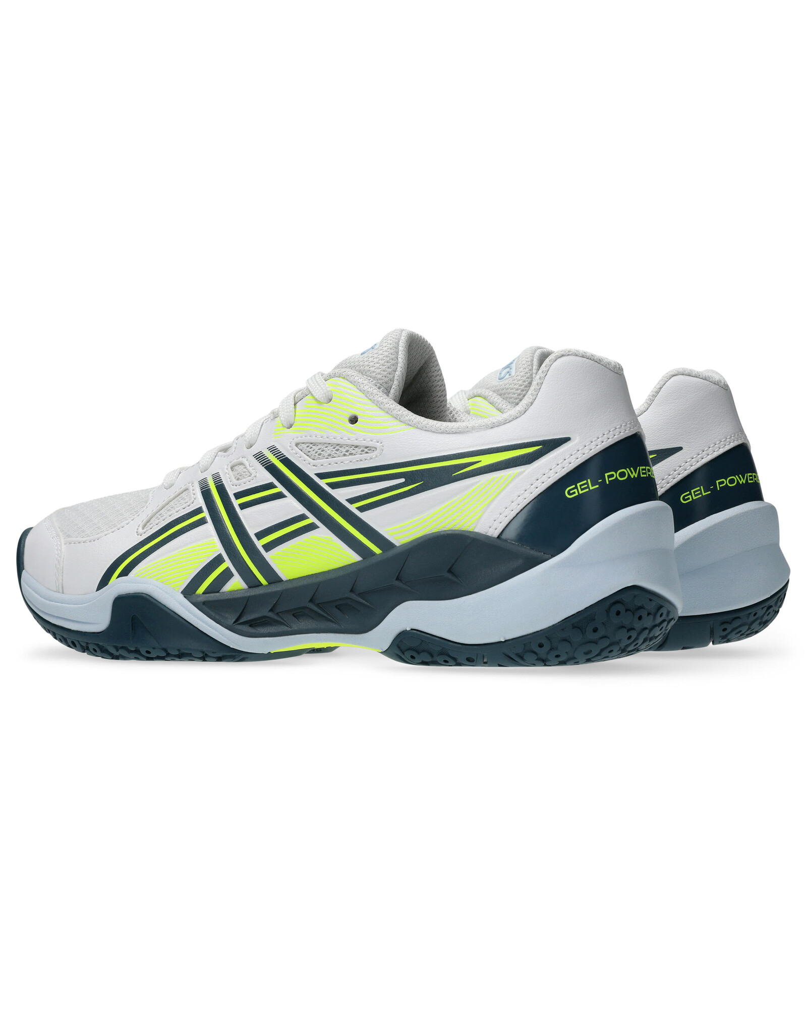Asics GEL-POWERBREAK GS-Kinderen-WHITE/RAW INDIGO