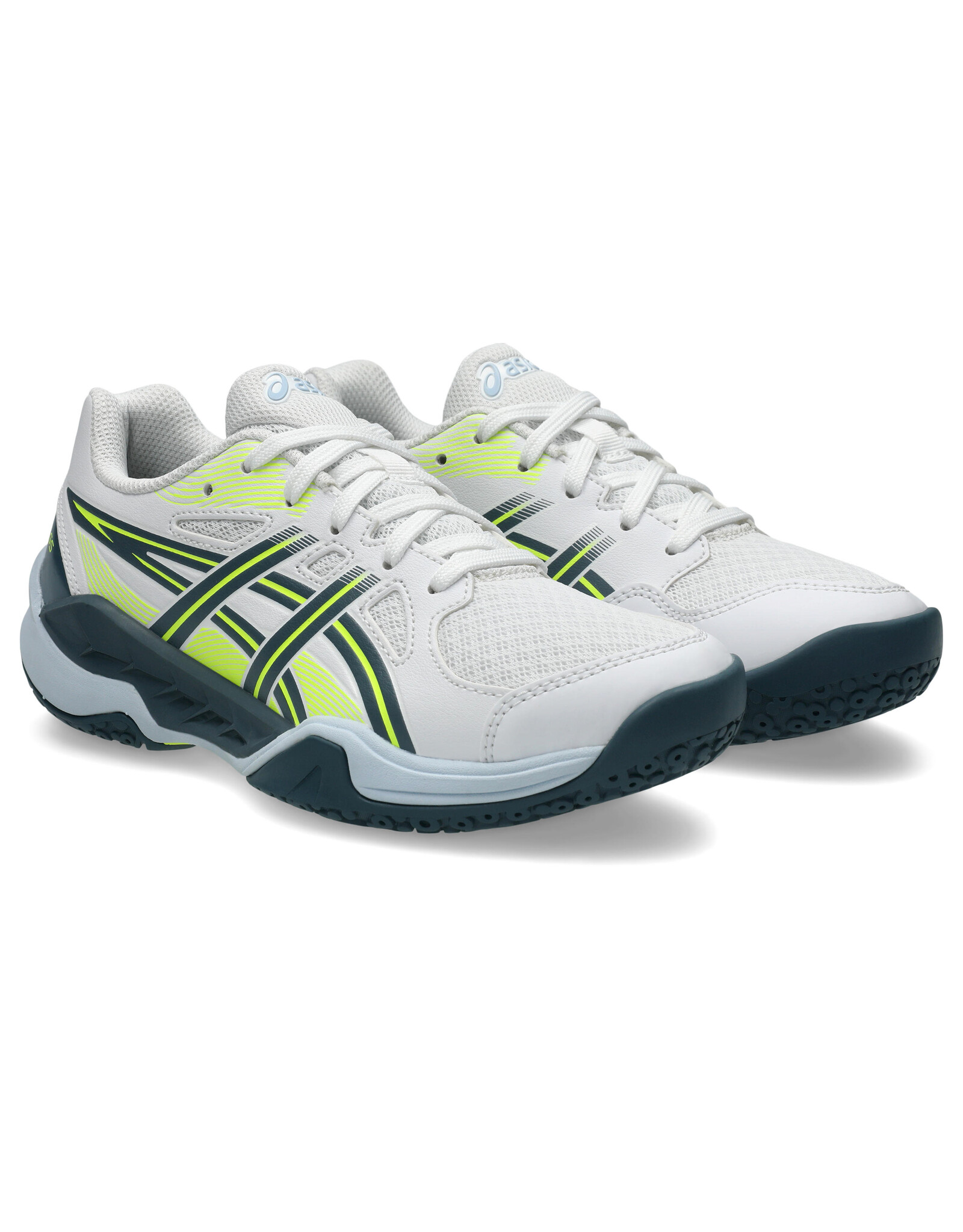 Asics GEL-POWERBREAK GS-Kinderen-WHITE/RAW INDIGO