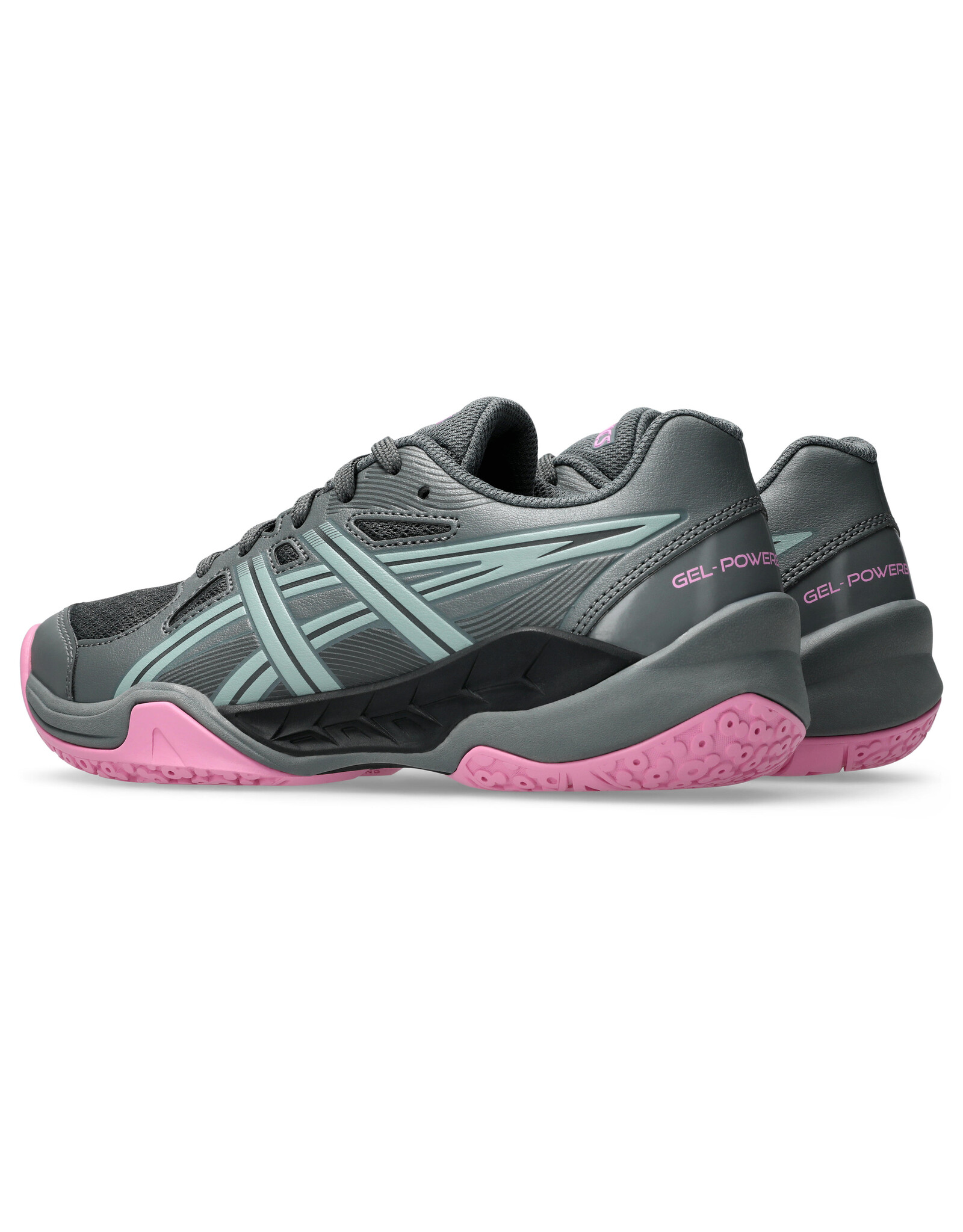 Asics GEL-POWERBREAK GS-Kinderen-STEEL GREY/OCEAN HAZE