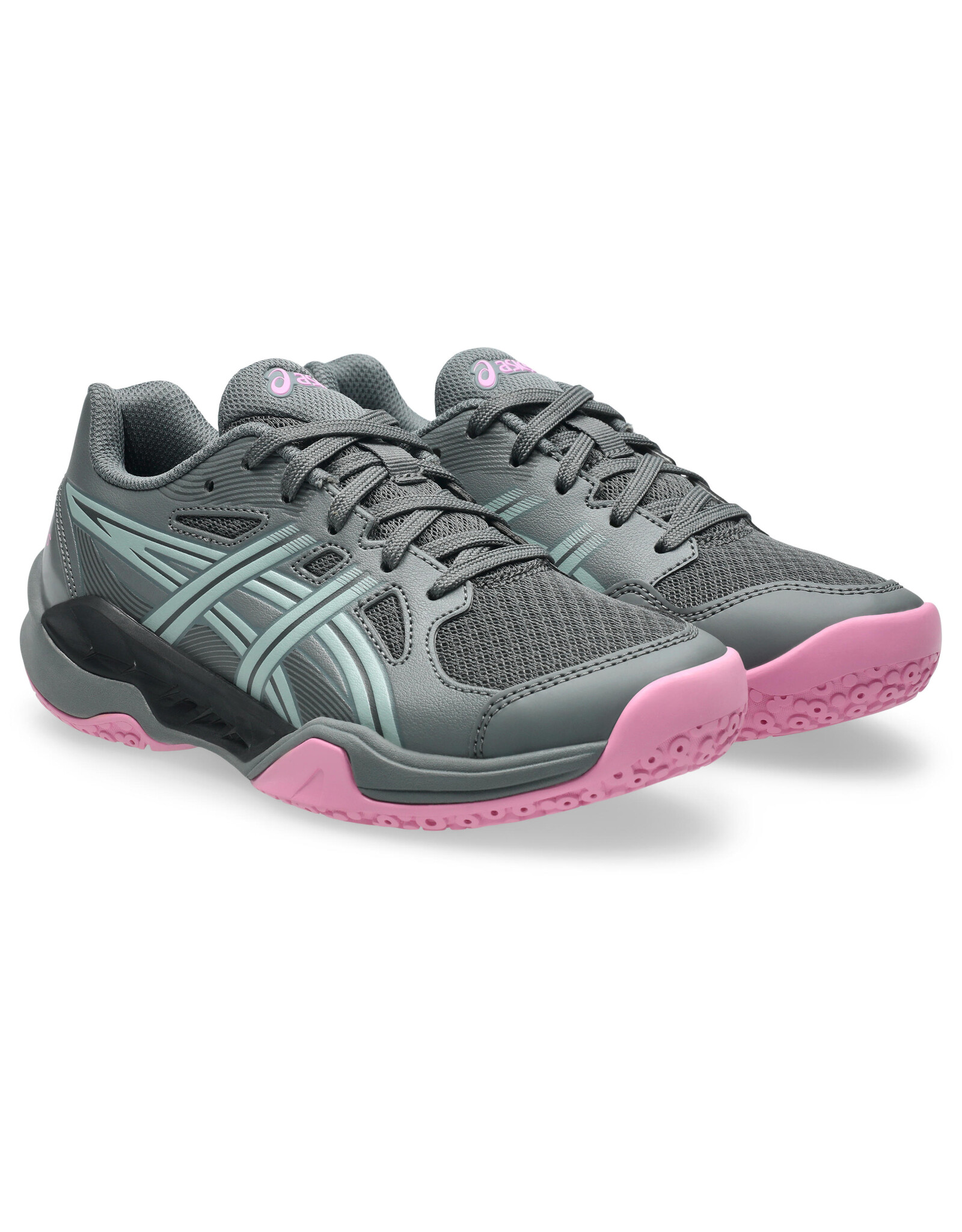 Asics GEL-POWERBREAK GS-Kinderen-STEEL GREY/OCEAN HAZE