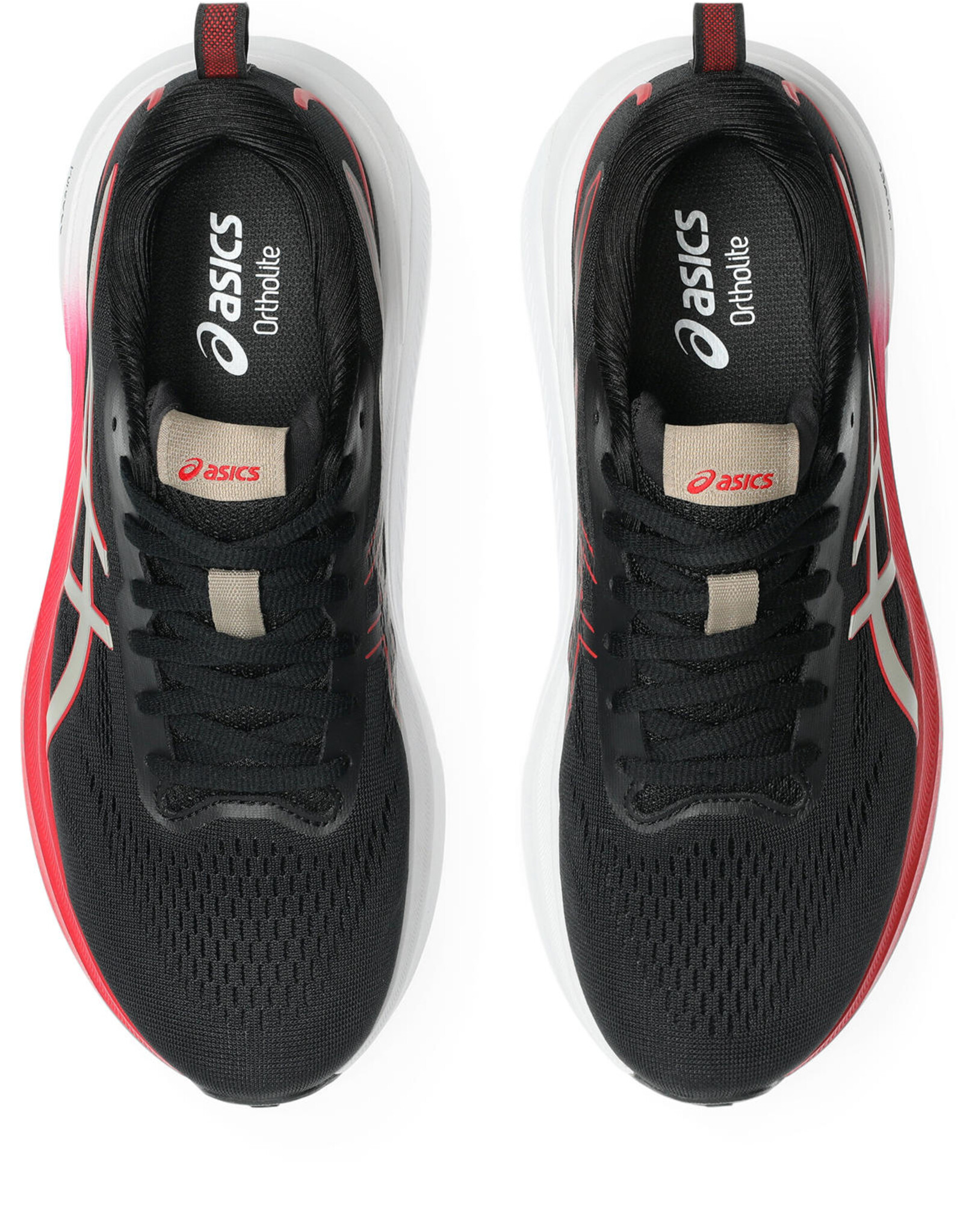 Asics GEL-FORTITUDE-Dames-BLACK/SPEED RED