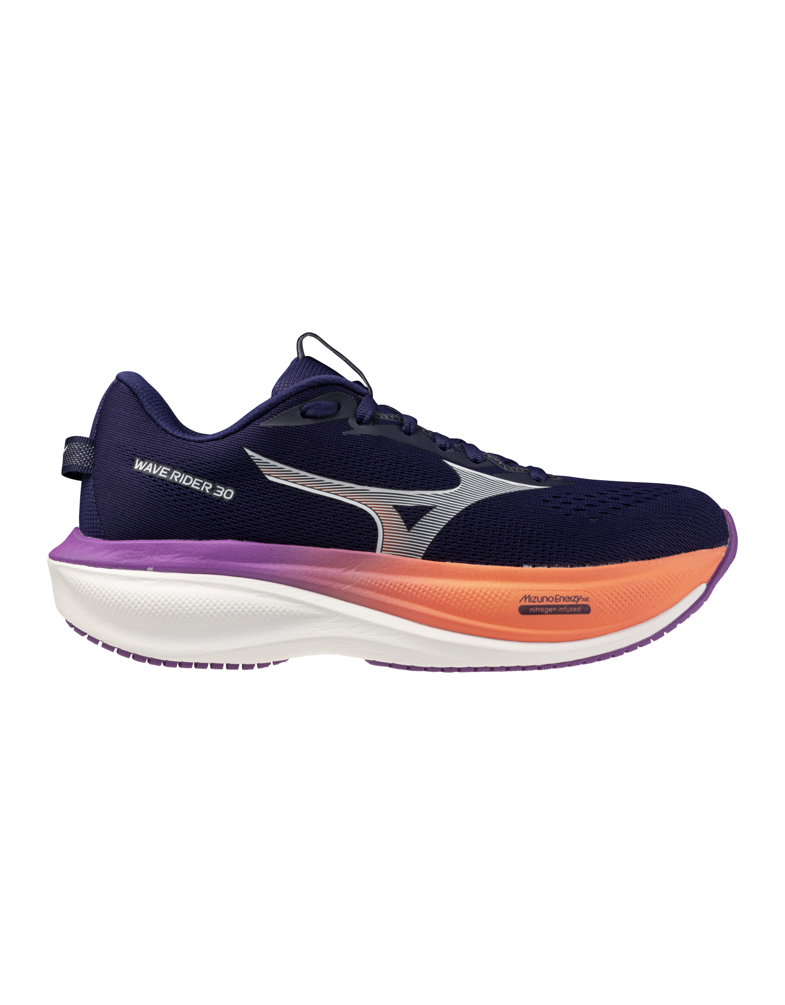 Mizuno WAVE RIDER 30-Dames-Rhodonite/White/Firecracker