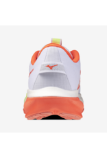 Mizuno WAVE RIDER 30-Dames-White/Lava Orange/Lime Pulp