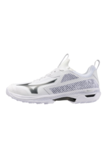 Mizuno WAVE PANTHERA 2-Unisex-White/Black/Silver