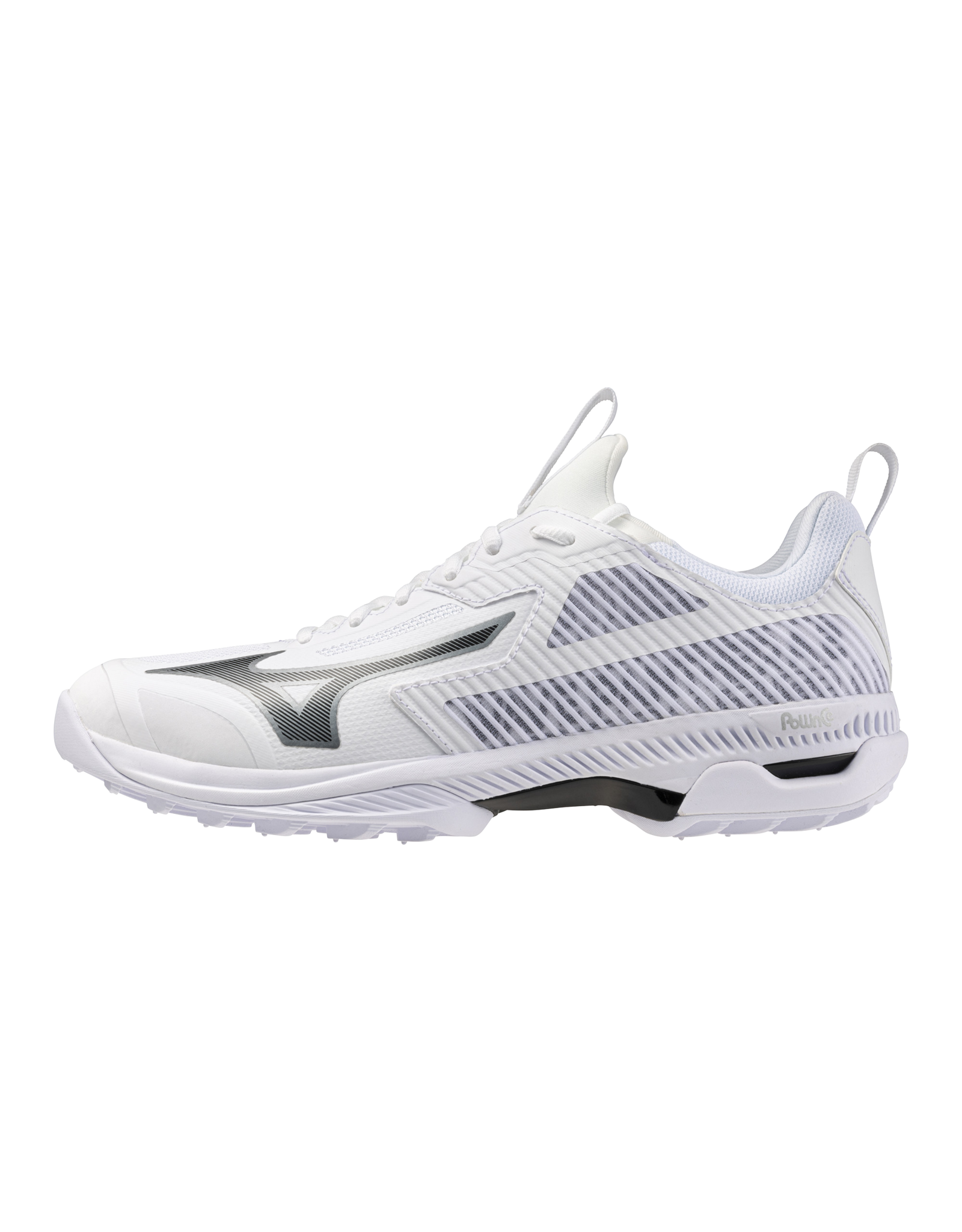 Mizuno WAVE PANTHERA 2-Unisex-White/Black/Silver