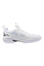Mizuno WAVE PANTHERA 2-Unisex-White/Black/Silver