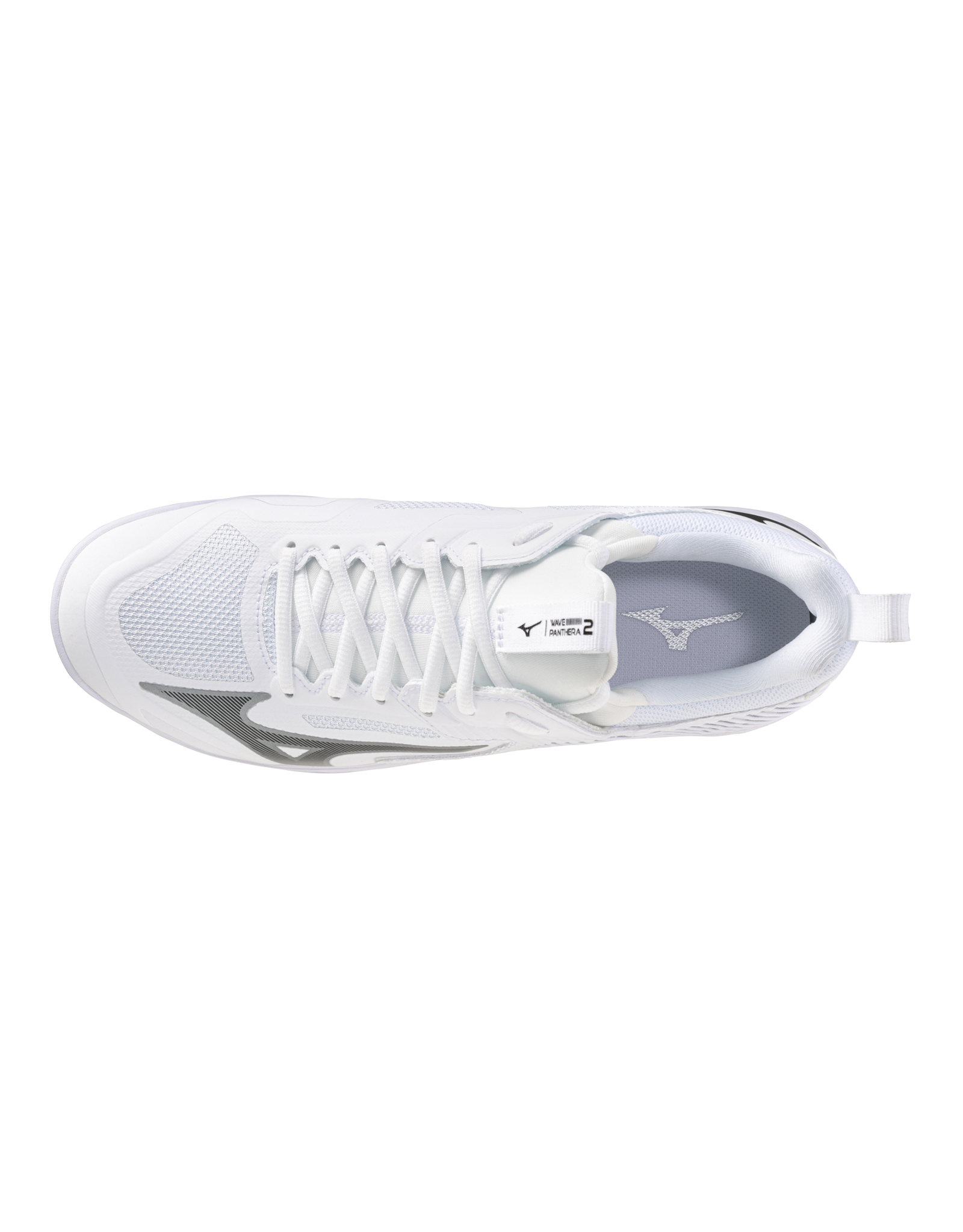 Mizuno WAVE PANTHERA 2-Unisex-White/Black/Silver