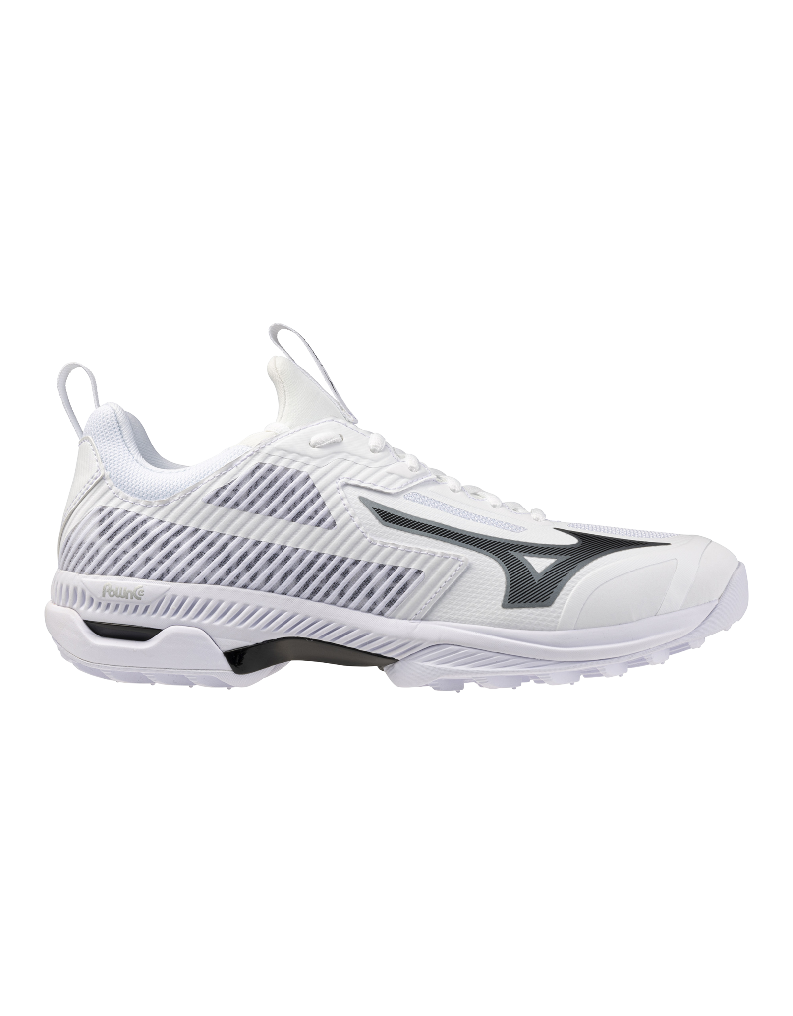 Mizuno WAVE PANTHERA 2-Unisex-White/Black/Silver