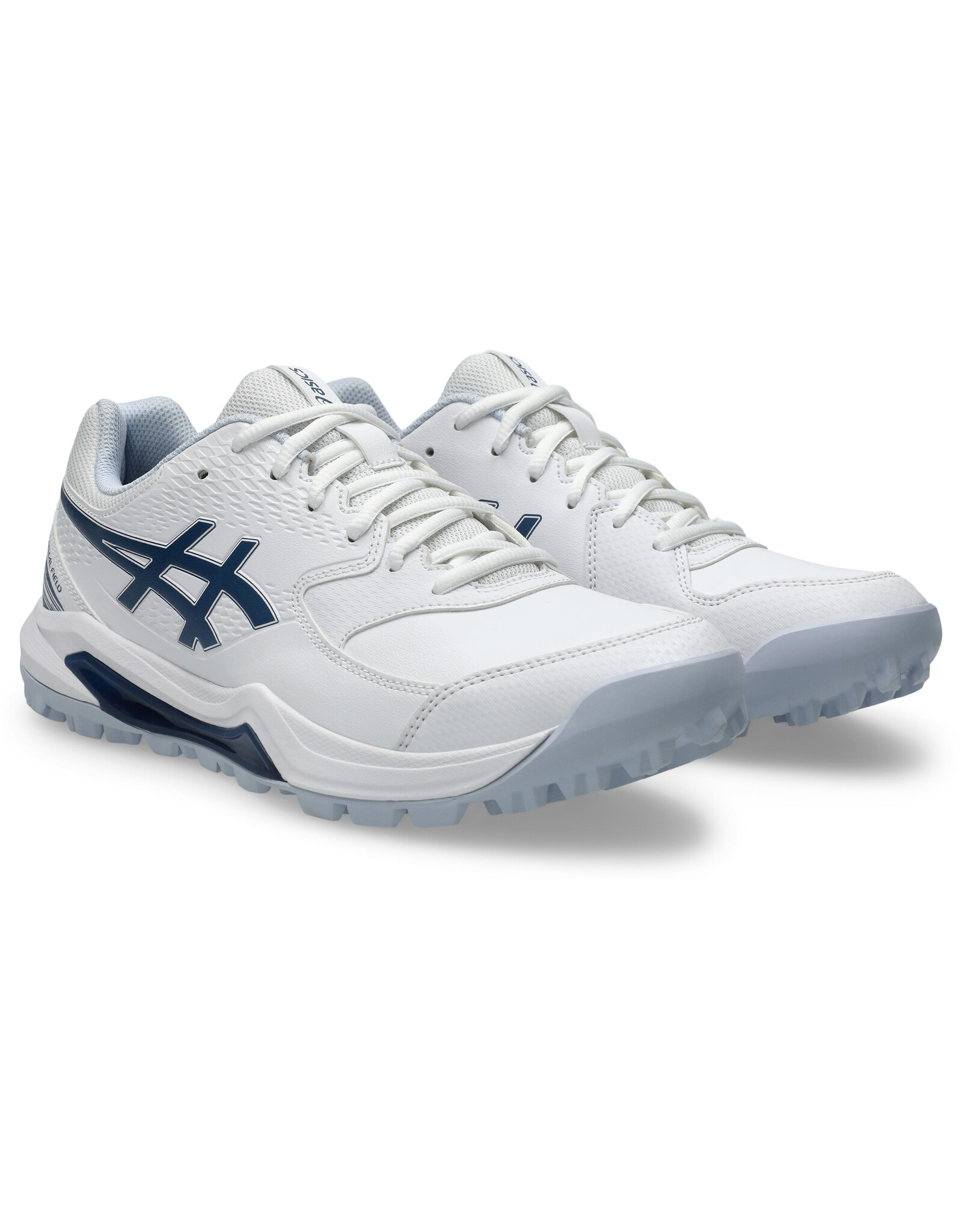 Asics GEL-LETHAL FIELD 2-Unisex-WHITE/INDEPENDENCE BLUE