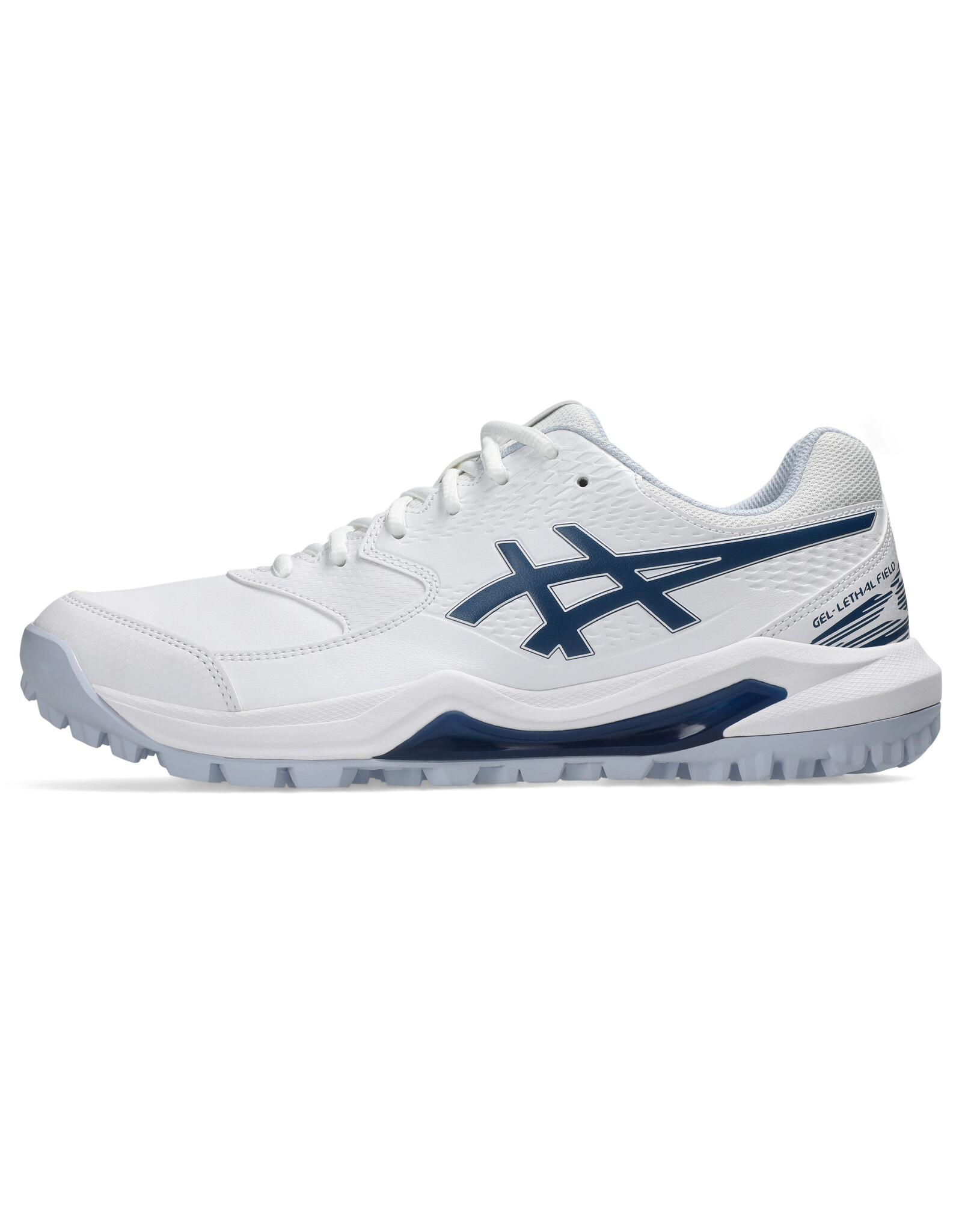 Asics GEL-LETHAL FIELD 2-Unisex-WHITE/INDEPENDENCE BLUE