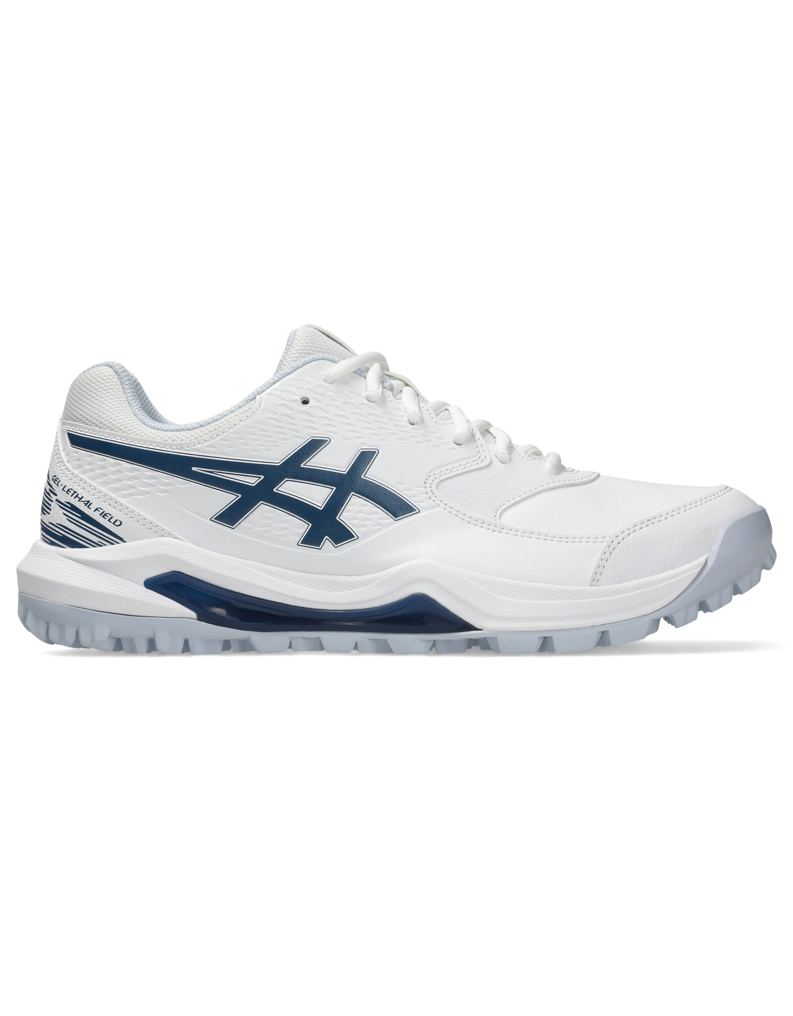Asics GEL-LETHAL FIELD 2-Unisex-WHITE/INDEPENDENCE BLUE