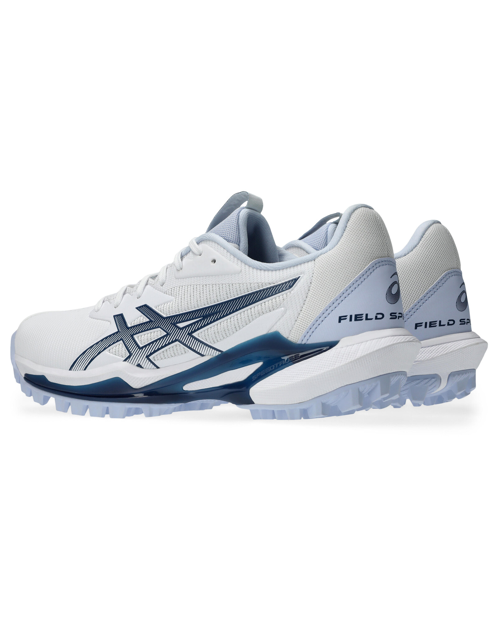Asics FIELD SPEED FF 2-Dames-WHITE/INDEPENDENCE BLUE