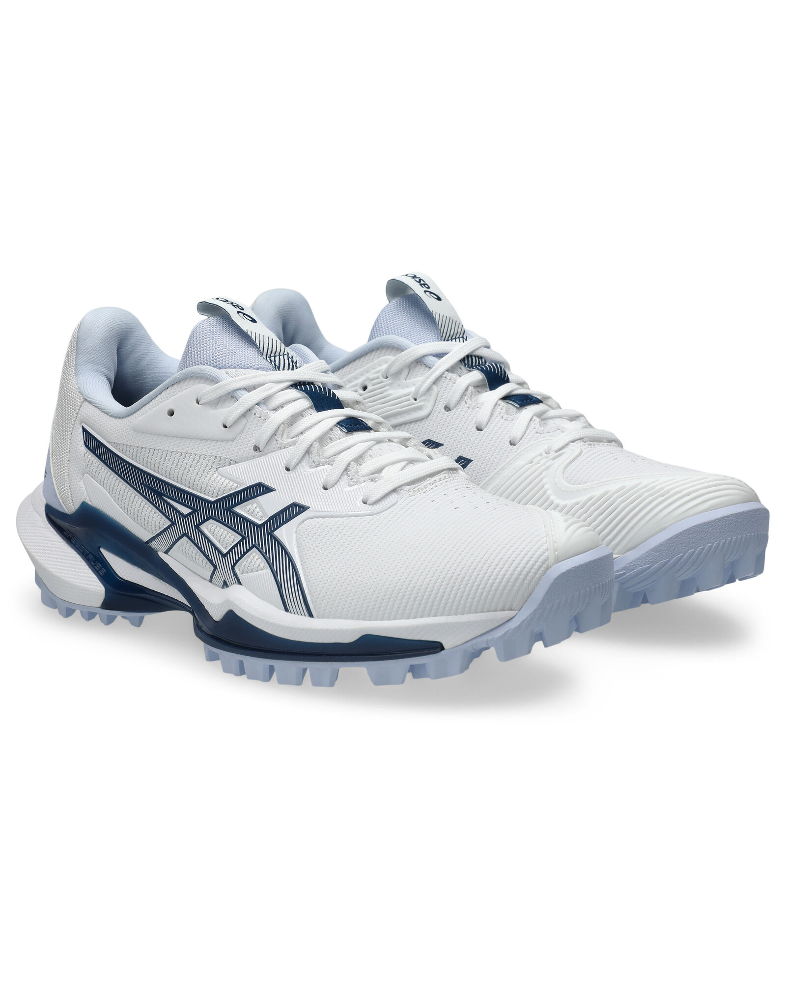 Asics FIELD SPEED FF 2-Dames-WHITE/INDEPENDENCE BLUE