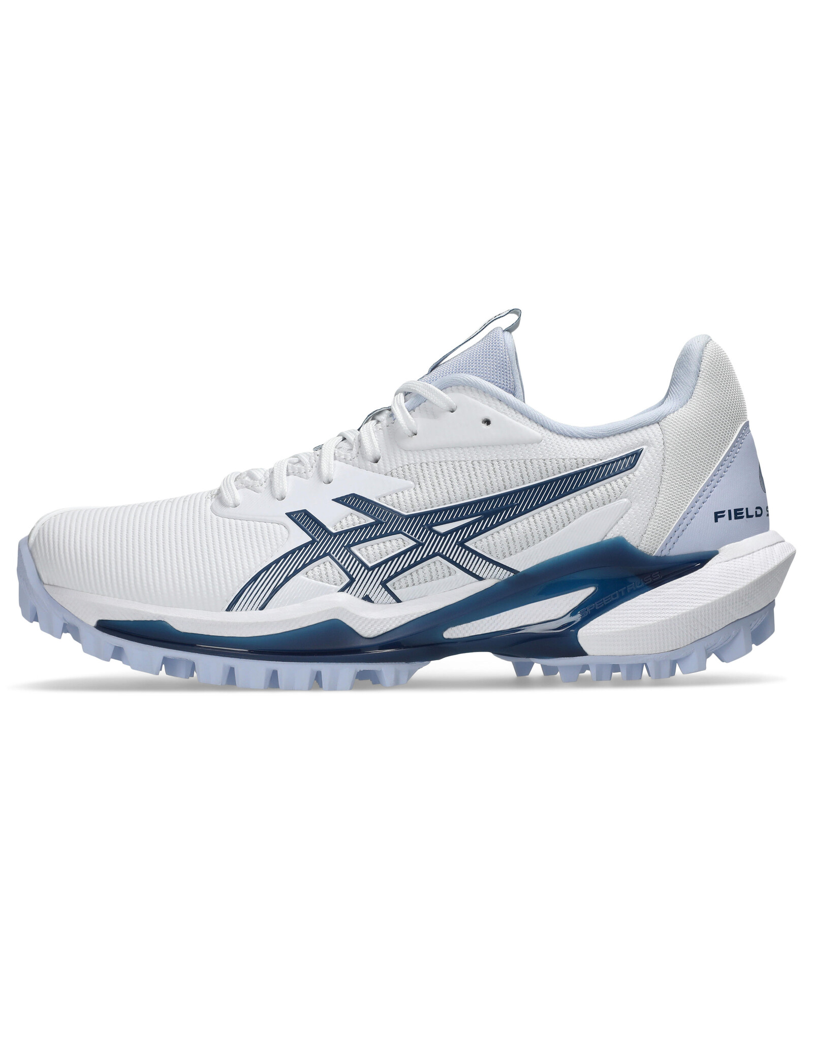Asics FIELD SPEED FF 2-Dames-WHITE/INDEPENDENCE BLUE
