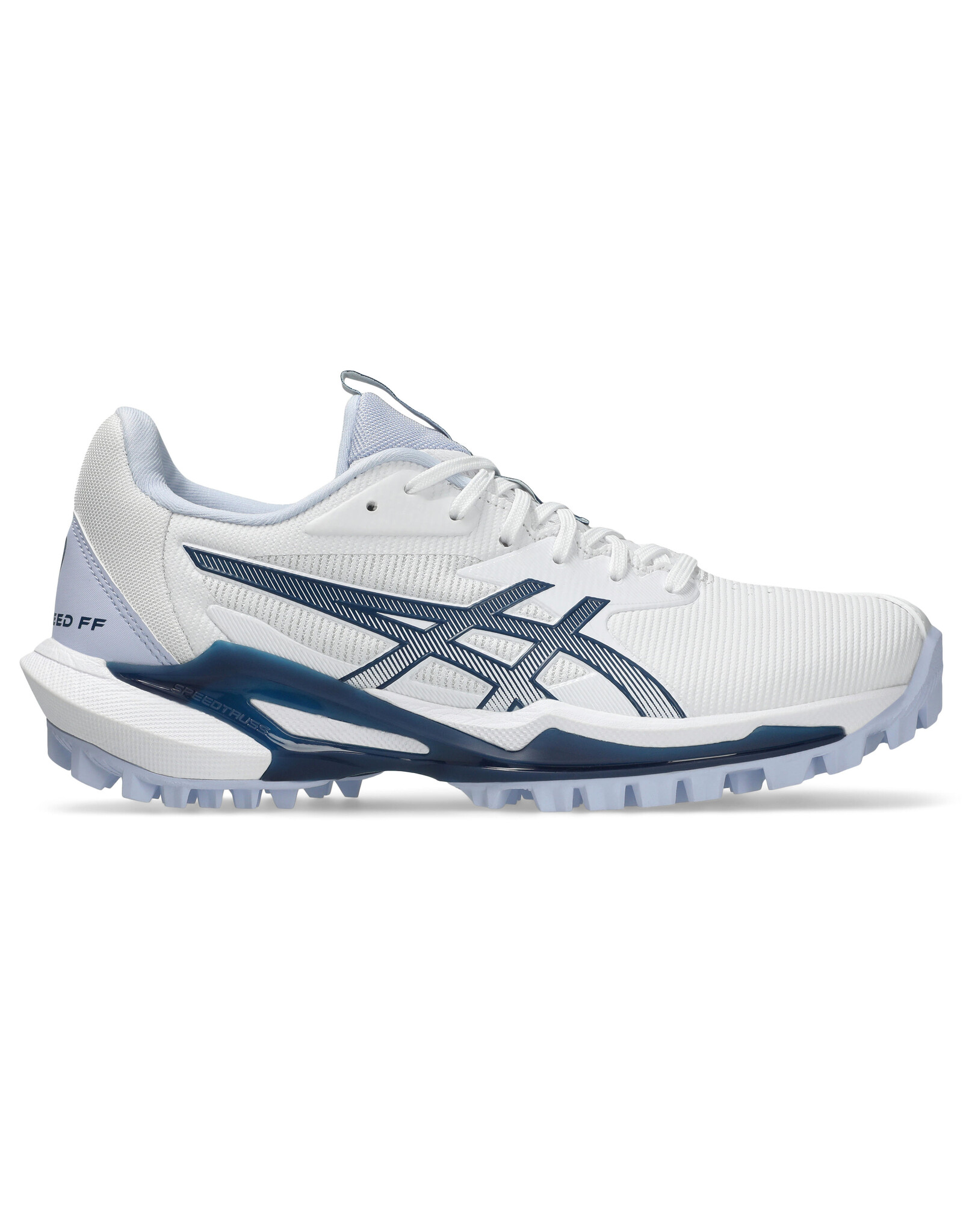 Asics FIELD SPEED FF 2-Dames-WHITE/INDEPENDENCE BLUE