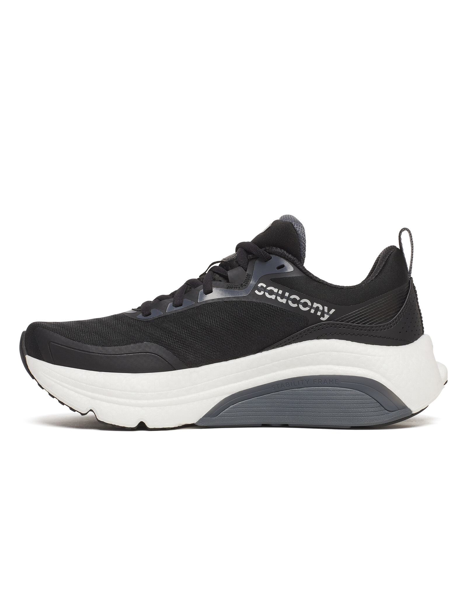 Saucony OMNI ST 23-Dames-BLACK/SILVER
