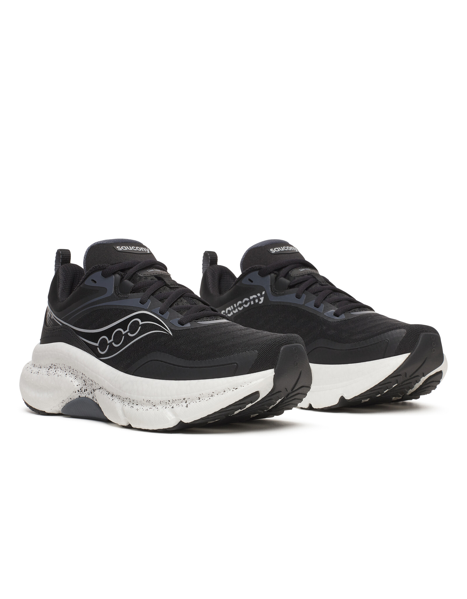Saucony OMNI ST 23-Dames-BLACK/SILVER