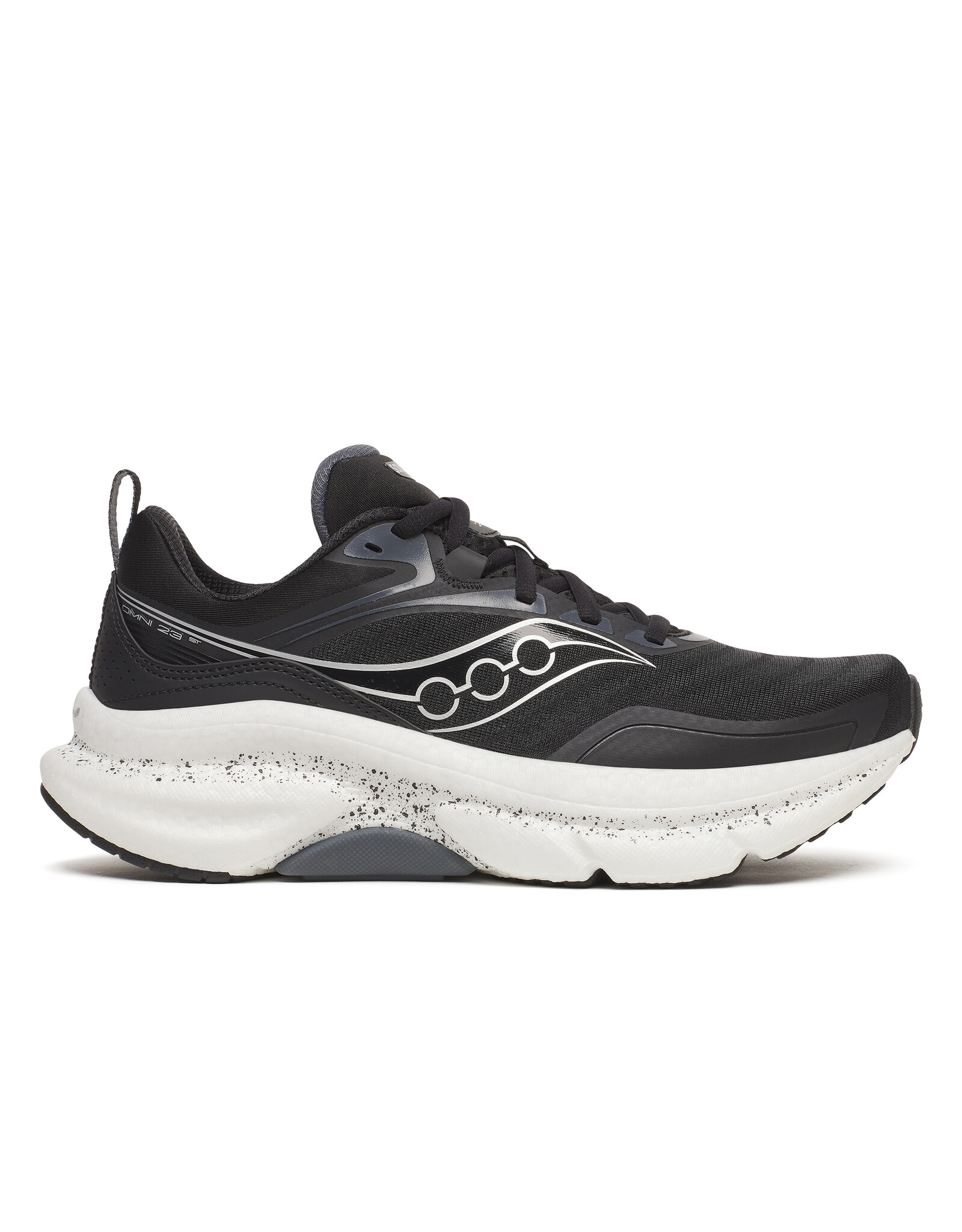 Saucony OMNI ST 23-Dames-BLACK/SILVER