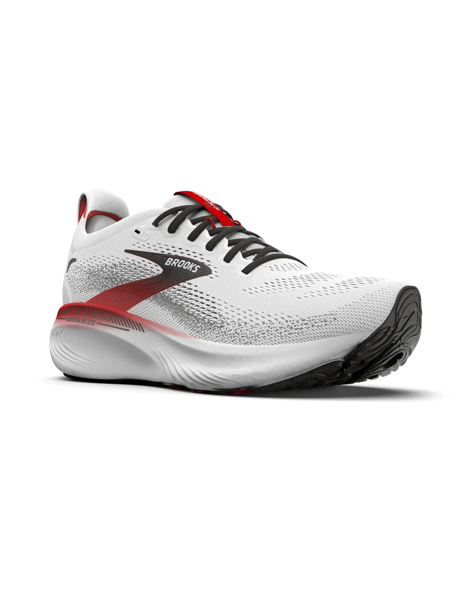Brooks Adrenaline GTS 25-Heren-White/Black/Red