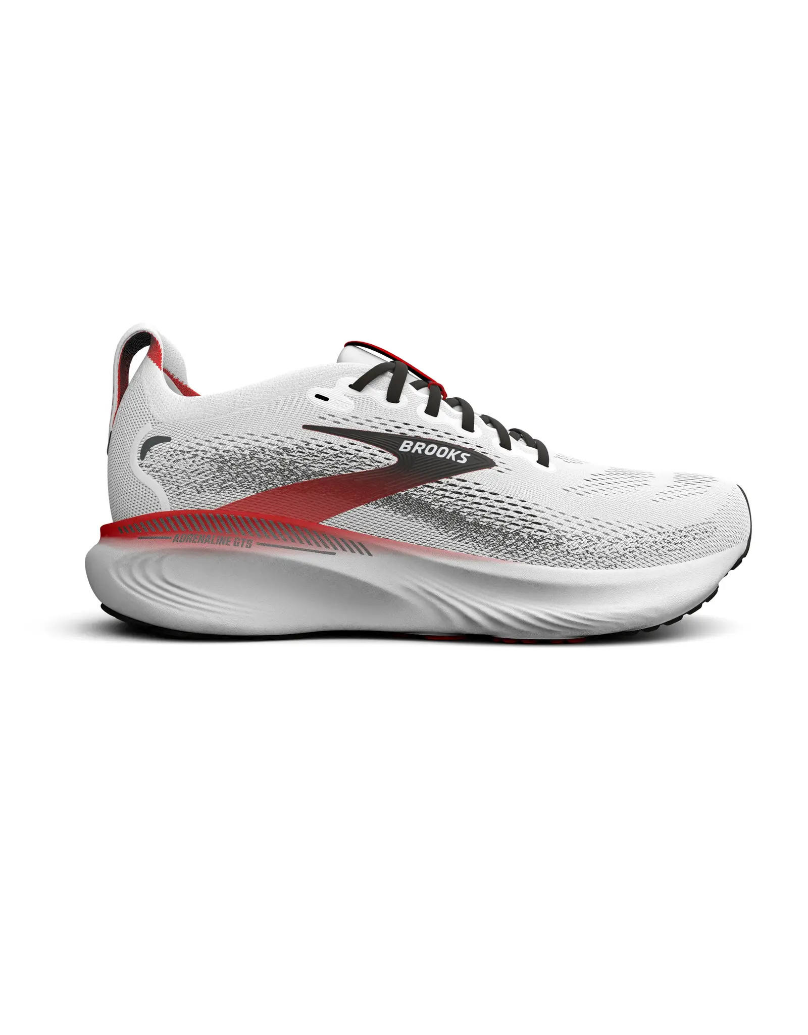 Brooks Adrenaline GTS 25-Heren-White/Black/Red