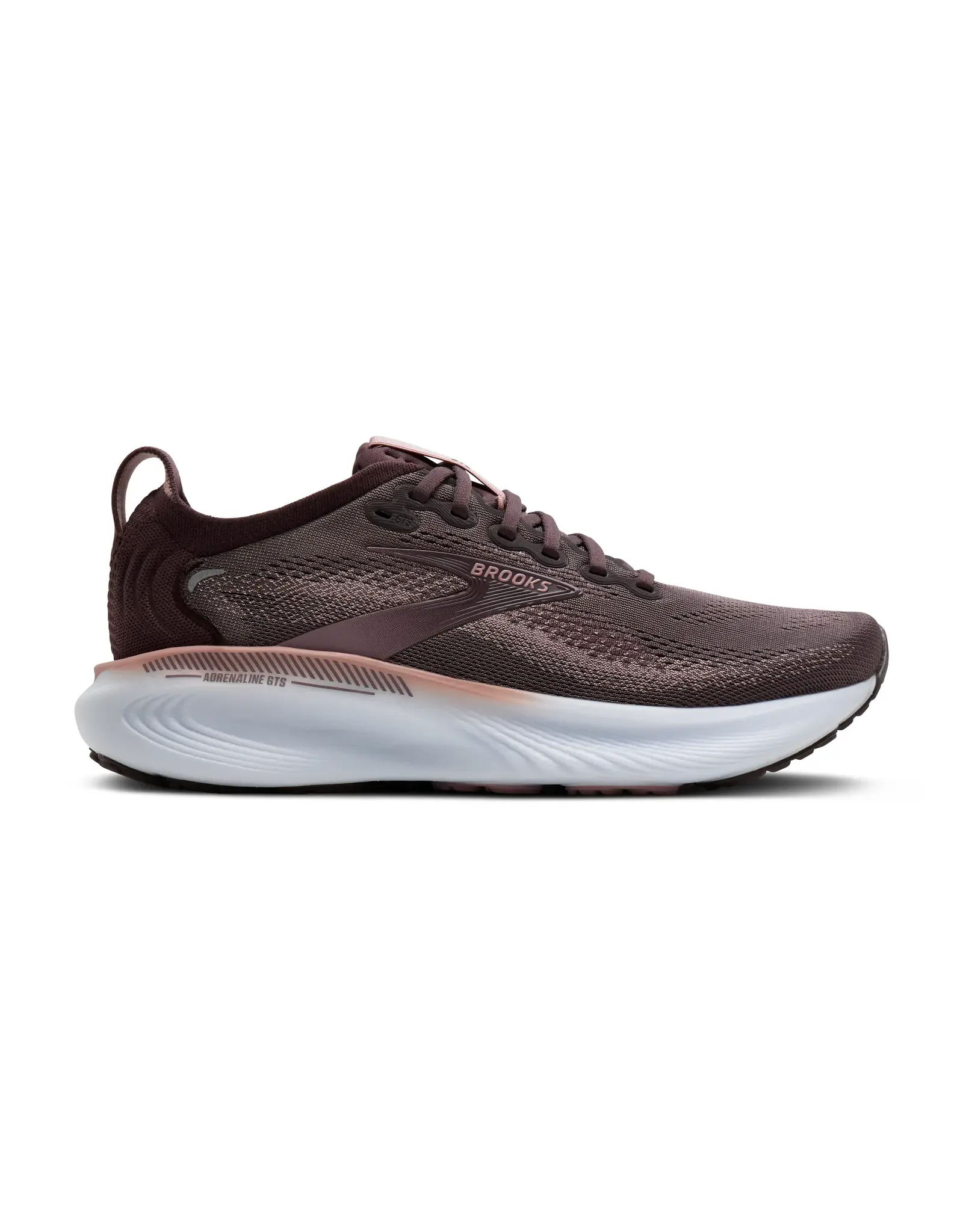 Brooks Adrenaline GTS 25-Dames-Raisin/Woodrose/White