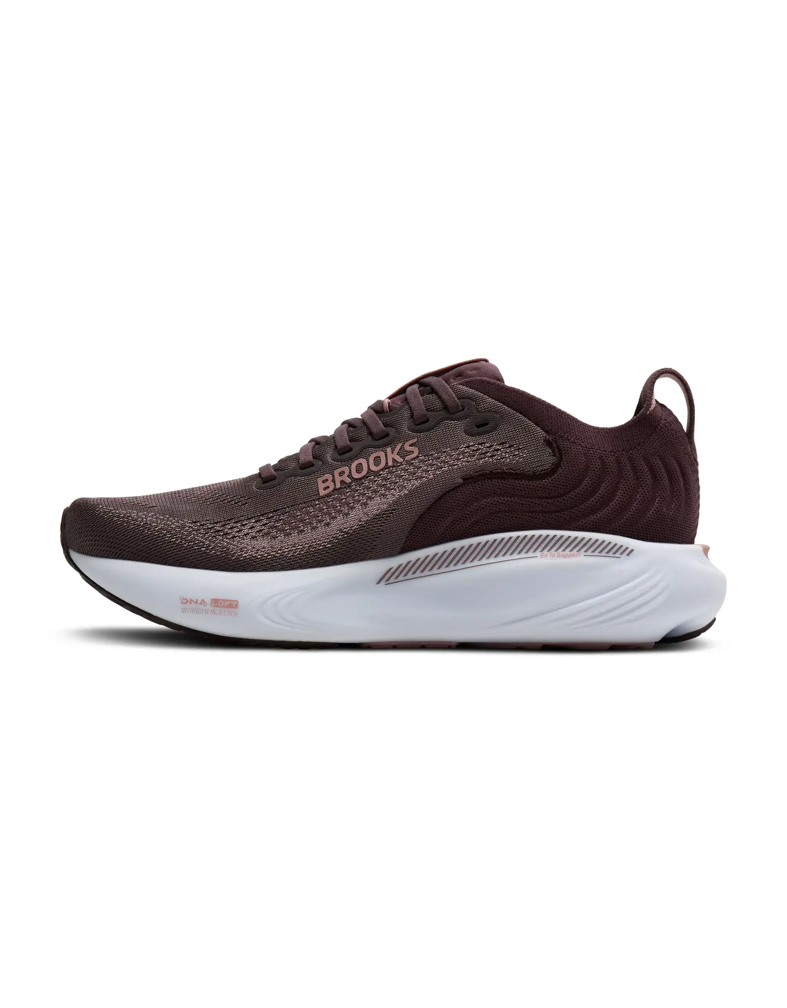 Brooks Adrenaline GTS 25-Dames-Raisin/Woodrose/White