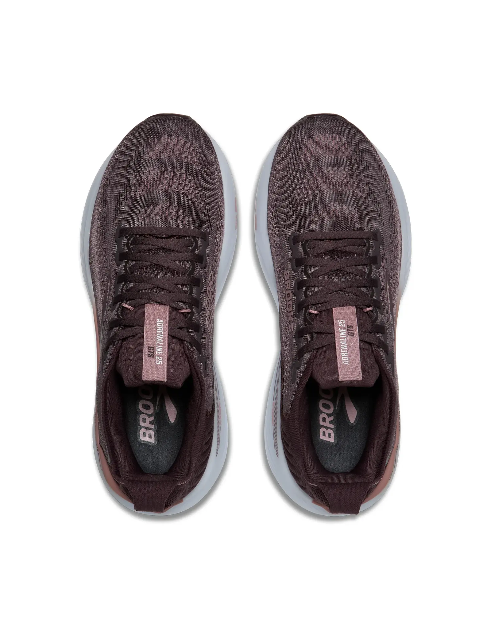 Brooks Adrenaline GTS 25-Dames-Raisin/Woodrose/White
