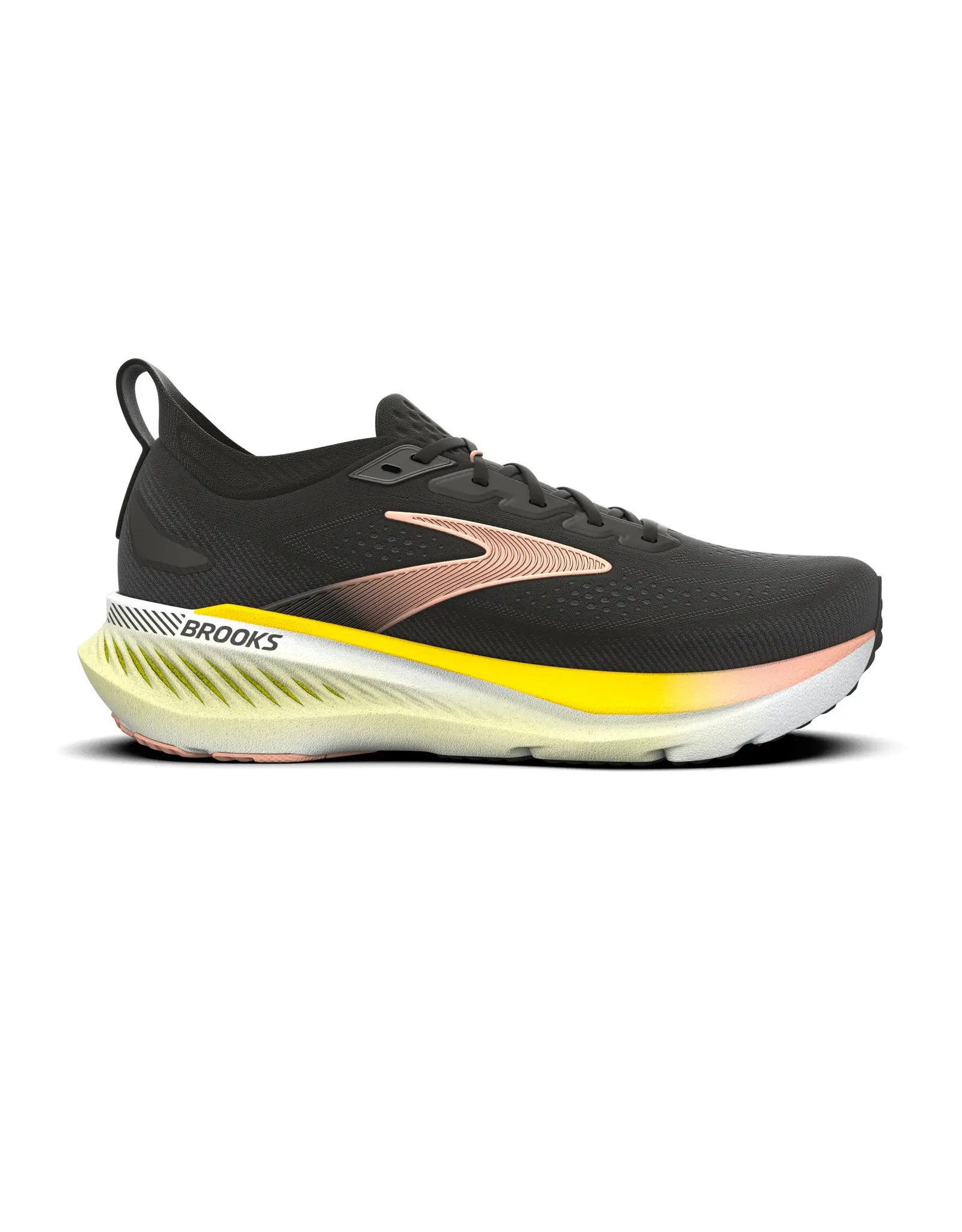 Brooks Glycerin GTS 23-Dames-Black/Peach/Nightlife