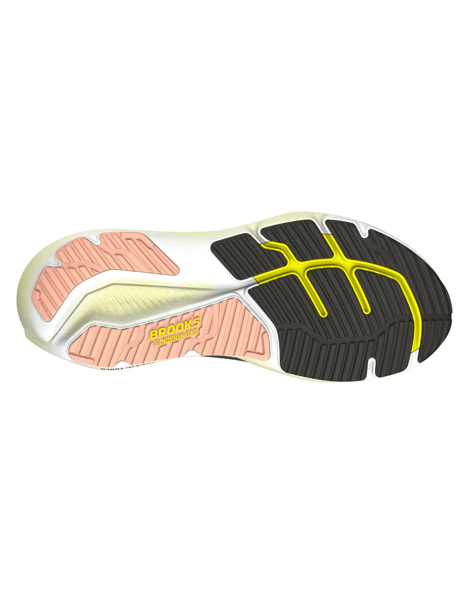 Brooks Glycerin GTS 23-Dames-Black/Peach/Nightlife