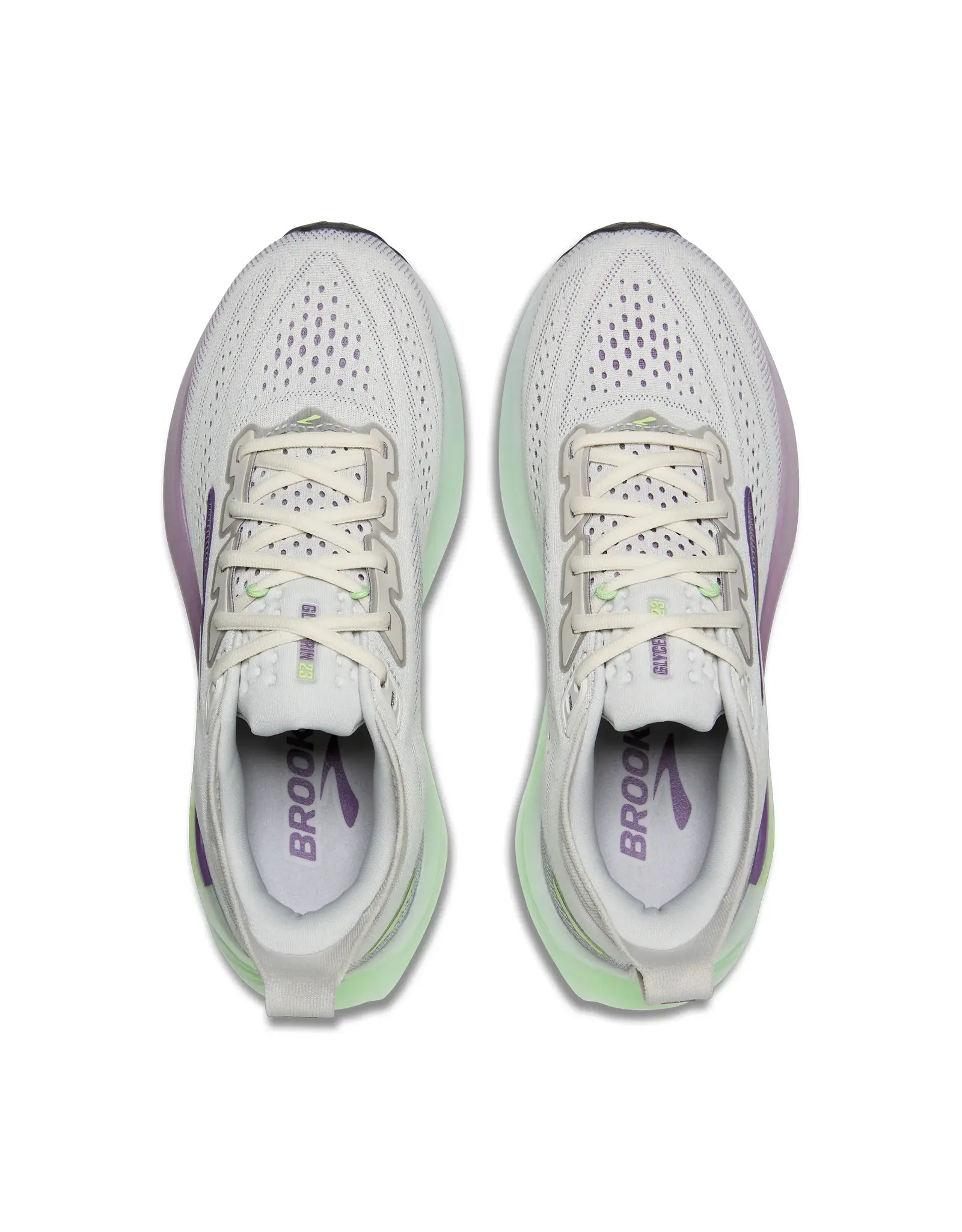 Brooks Glycerin 23-Dames-Antarctica/Grape/Green Gecko