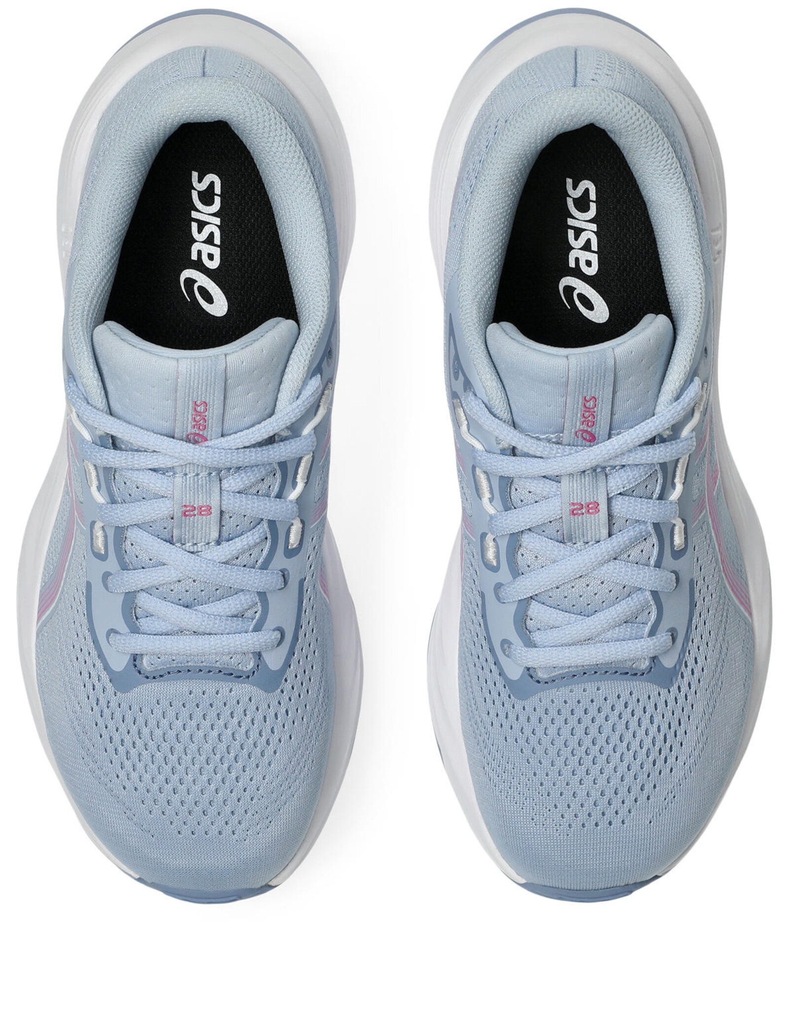 Asics GEL-CUMULUS 28 GS-Kinderen-SOLID AIR/BUBBLEGUM