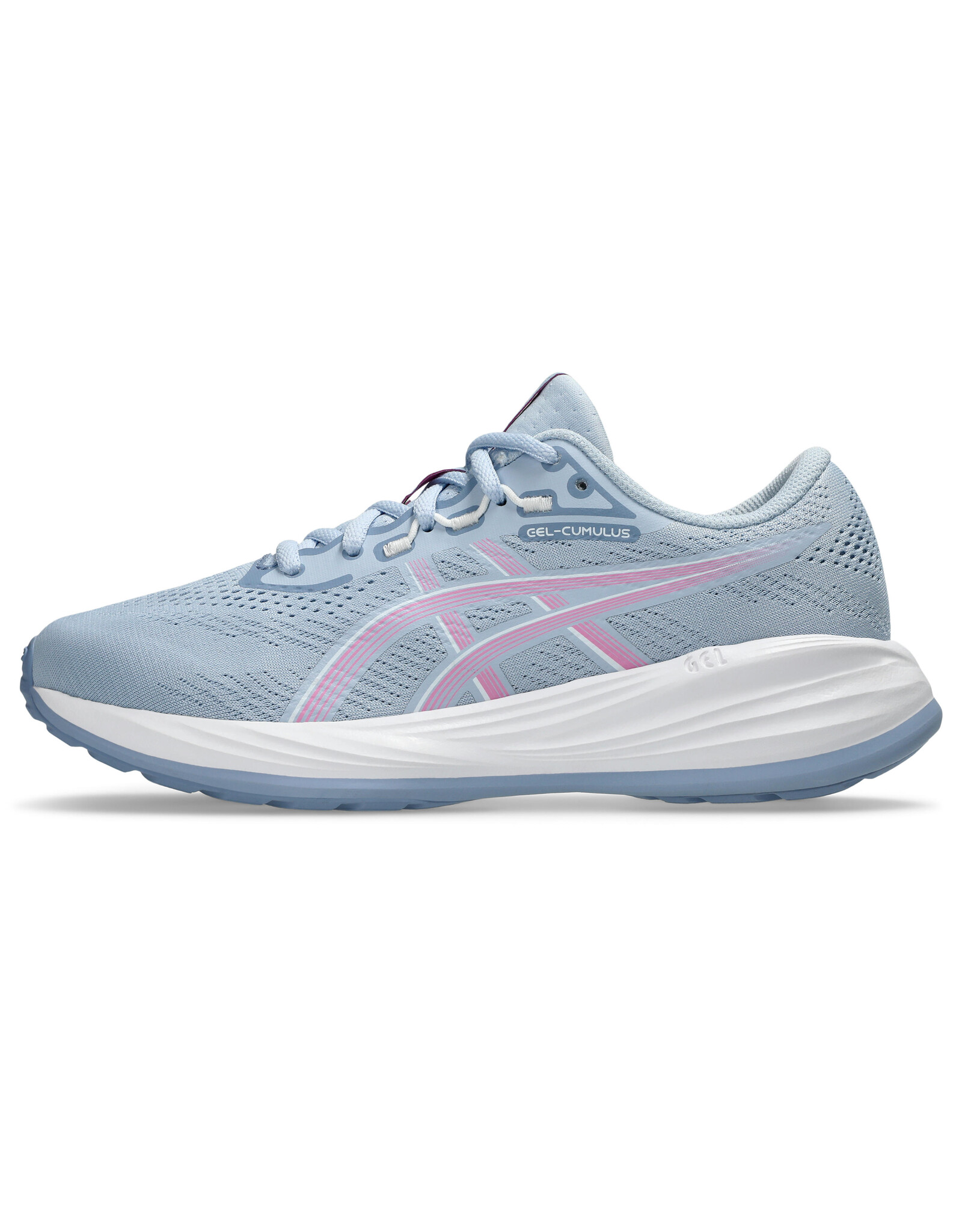 Asics GEL-CUMULUS 28 GS-Kinderen-SOLID AIR/BUBBLEGUM