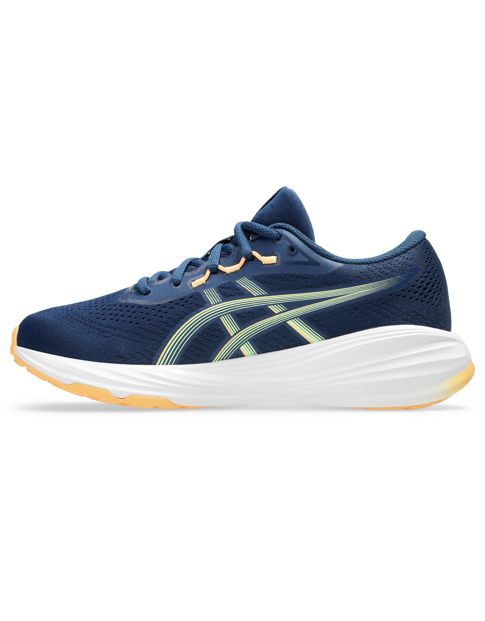 Asics GEL-CUMULUS 28 GS-Kinderen-INDEPENDENCE BLUE/ORANGE GLOW