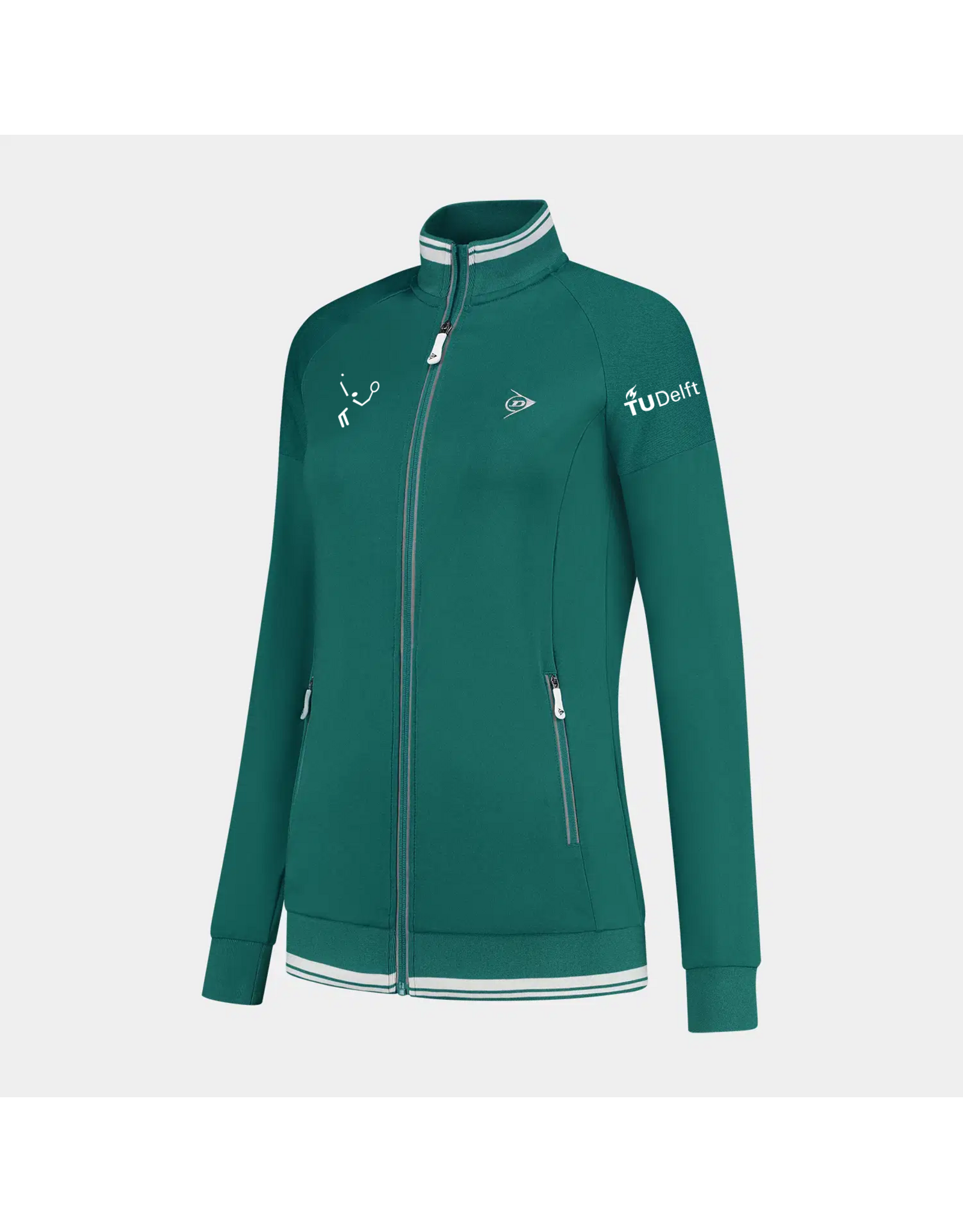 Dunlop CLUB LADIES KNITTED JACKET-Atlantic Deep