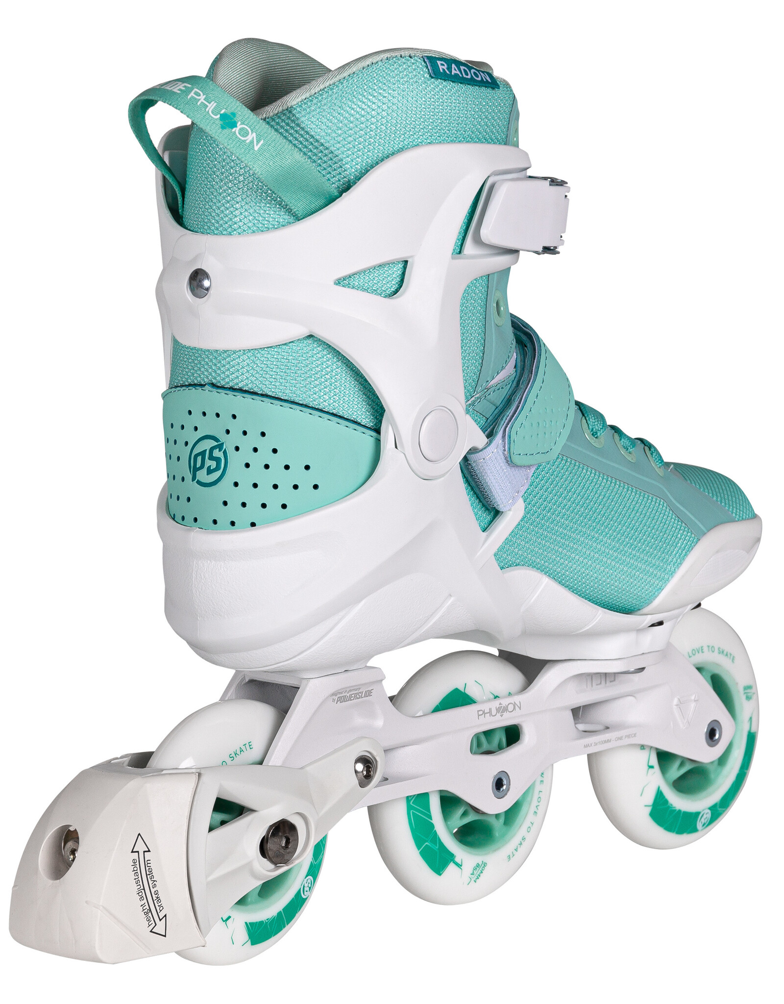 Powerslide Radon 3x90 Lady-White, Teal