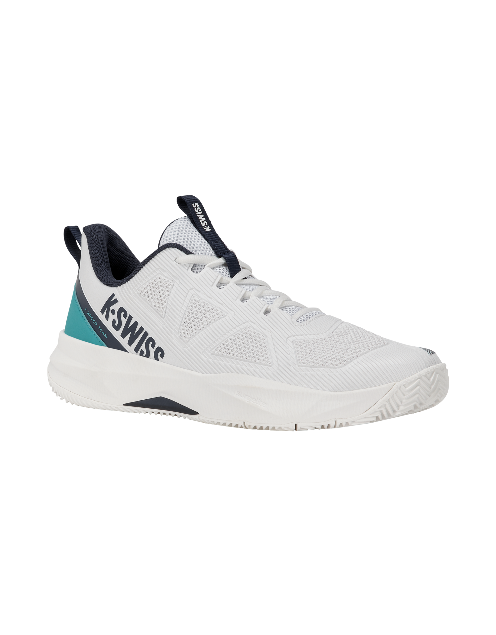 K-swiss KS TFW K-SPEED TEAM CLAY-WHITE/BALTIC/CARBON