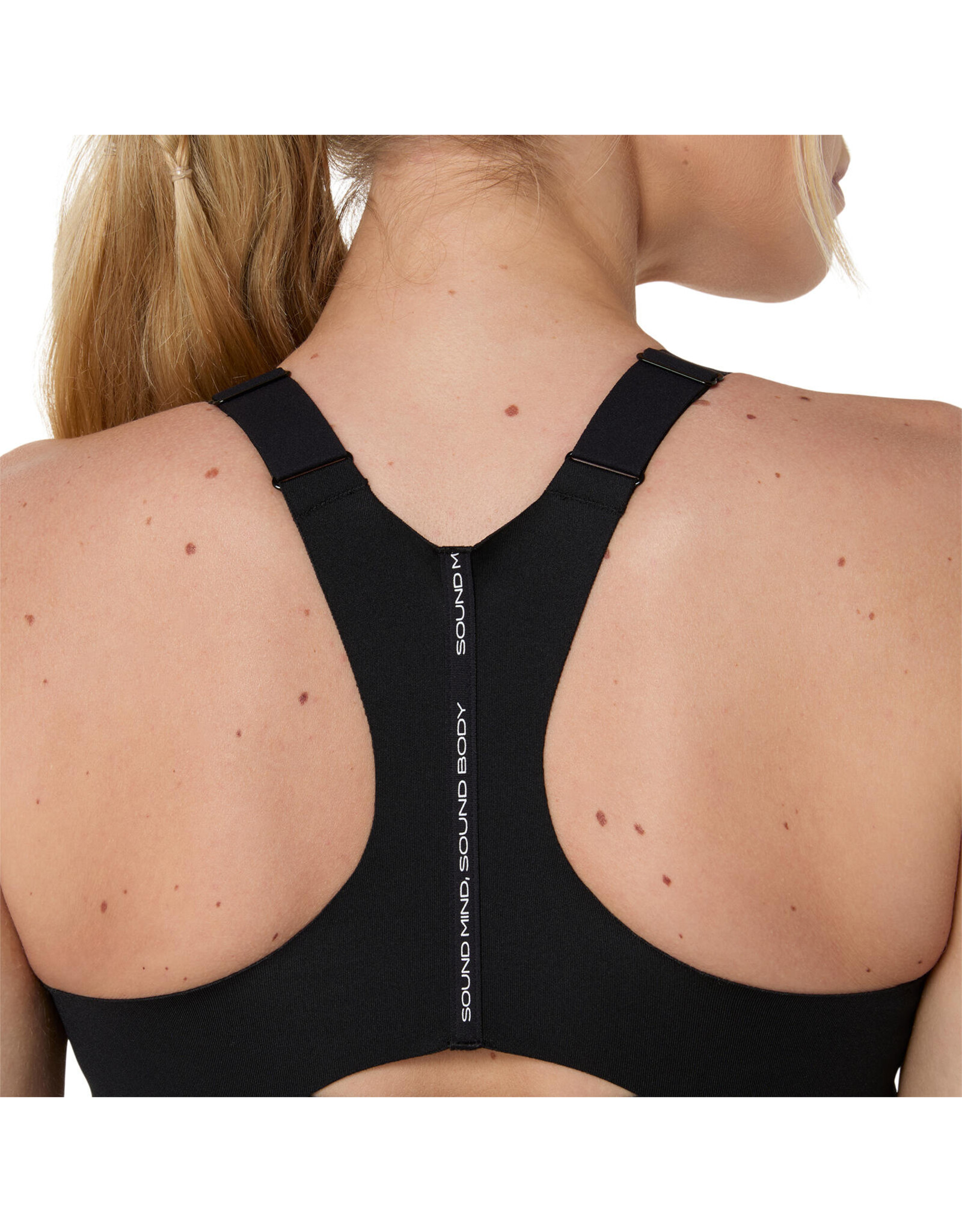Asics ROAD COMBINATION ZIP BRA-PERFORMANCE BLACK