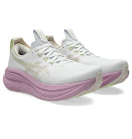 Asics GEL-NIMBUS 28-Dames-WHITE/HAZY LILAC