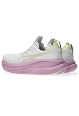 Asics GEL-NIMBUS 28-Dames-WHITE/HAZY LILAC