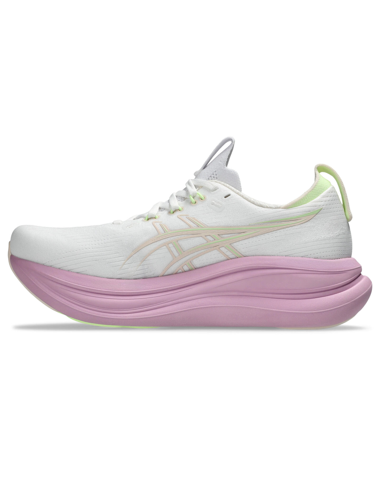 Asics GEL-NIMBUS 28-Dames-WHITE/HAZY LILAC