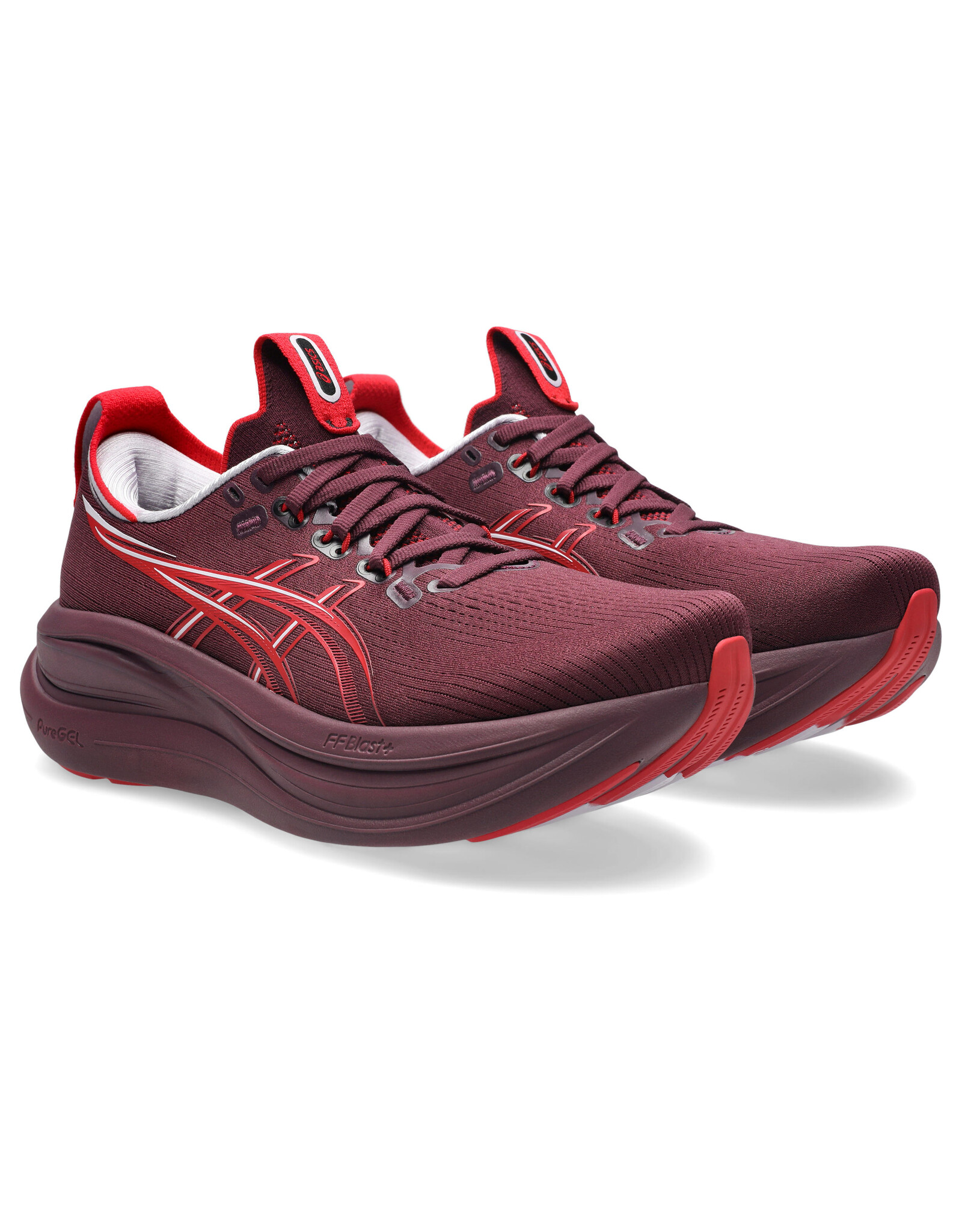 Asics GEL-NIMBUS 28-Dames-BENIIMO PURPLE/SPEED RED