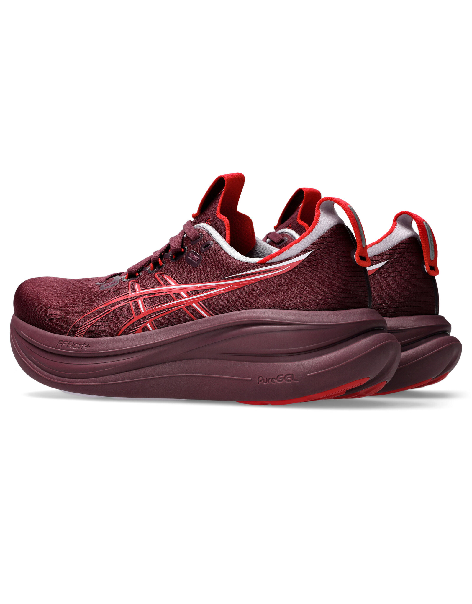 Asics GEL-NIMBUS 28-Dames-BENIIMO PURPLE/SPEED RED