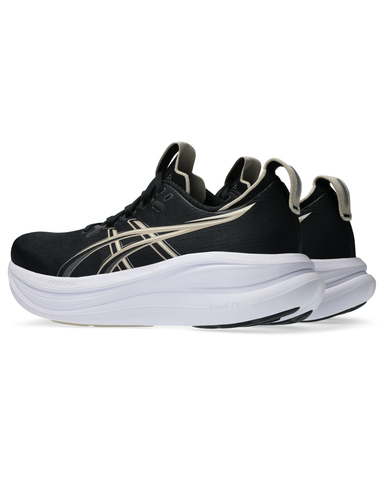 Asics GEL-NIMBUS 28-Dames-BLACK/FEATHER GREY