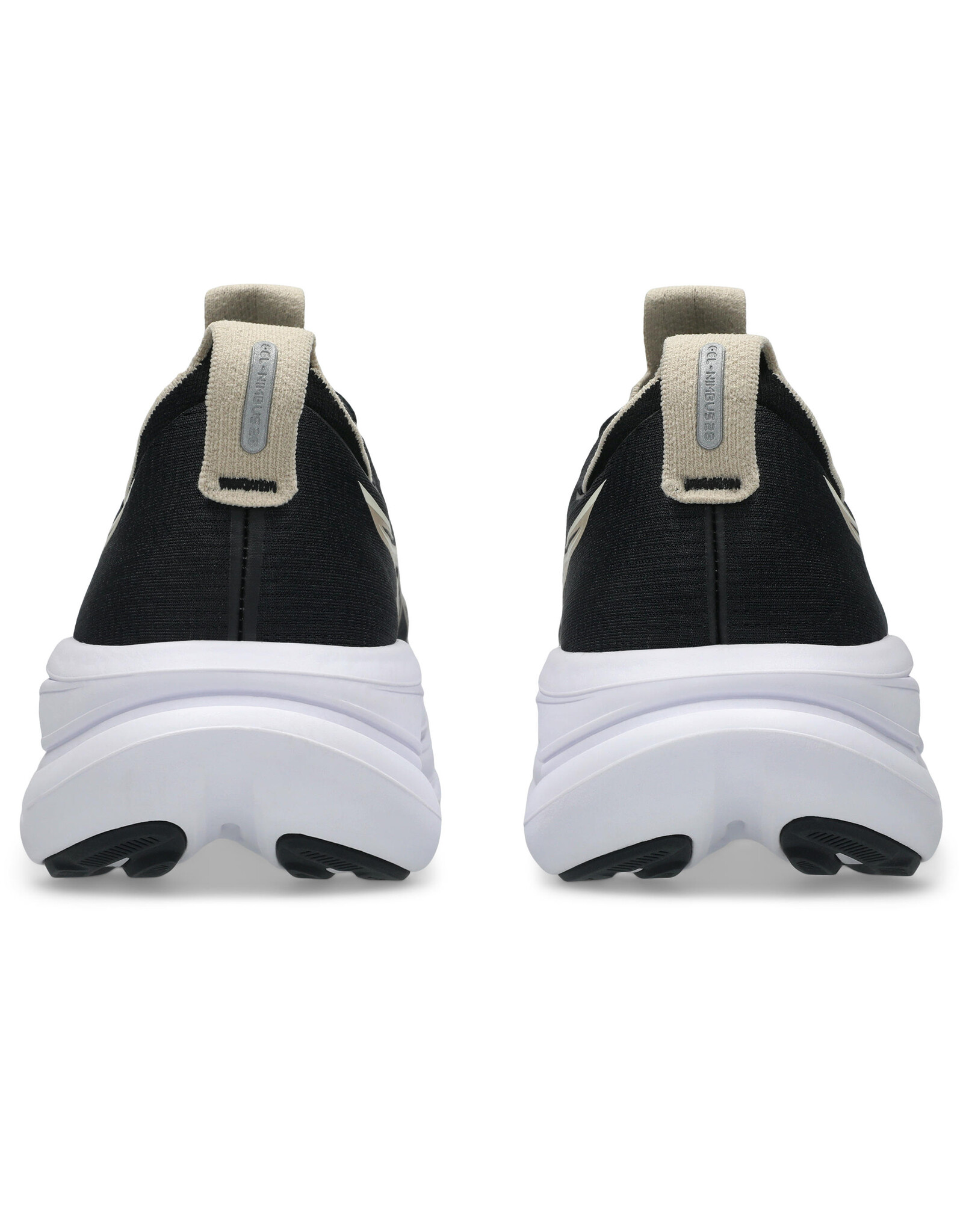 Asics GEL-NIMBUS 28-Dames-BLACK/FEATHER GREY
