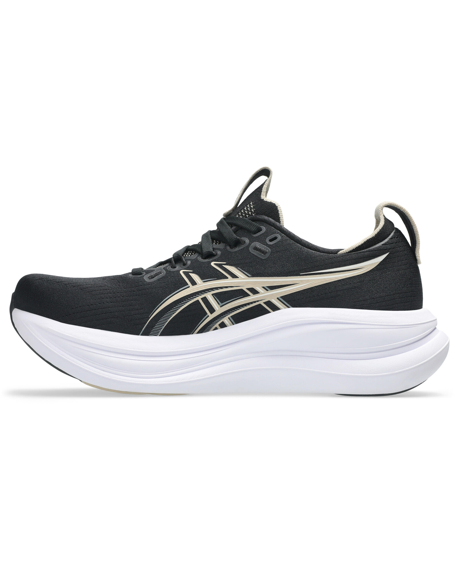 Asics GEL-NIMBUS 28-Dames-BLACK/FEATHER GREY