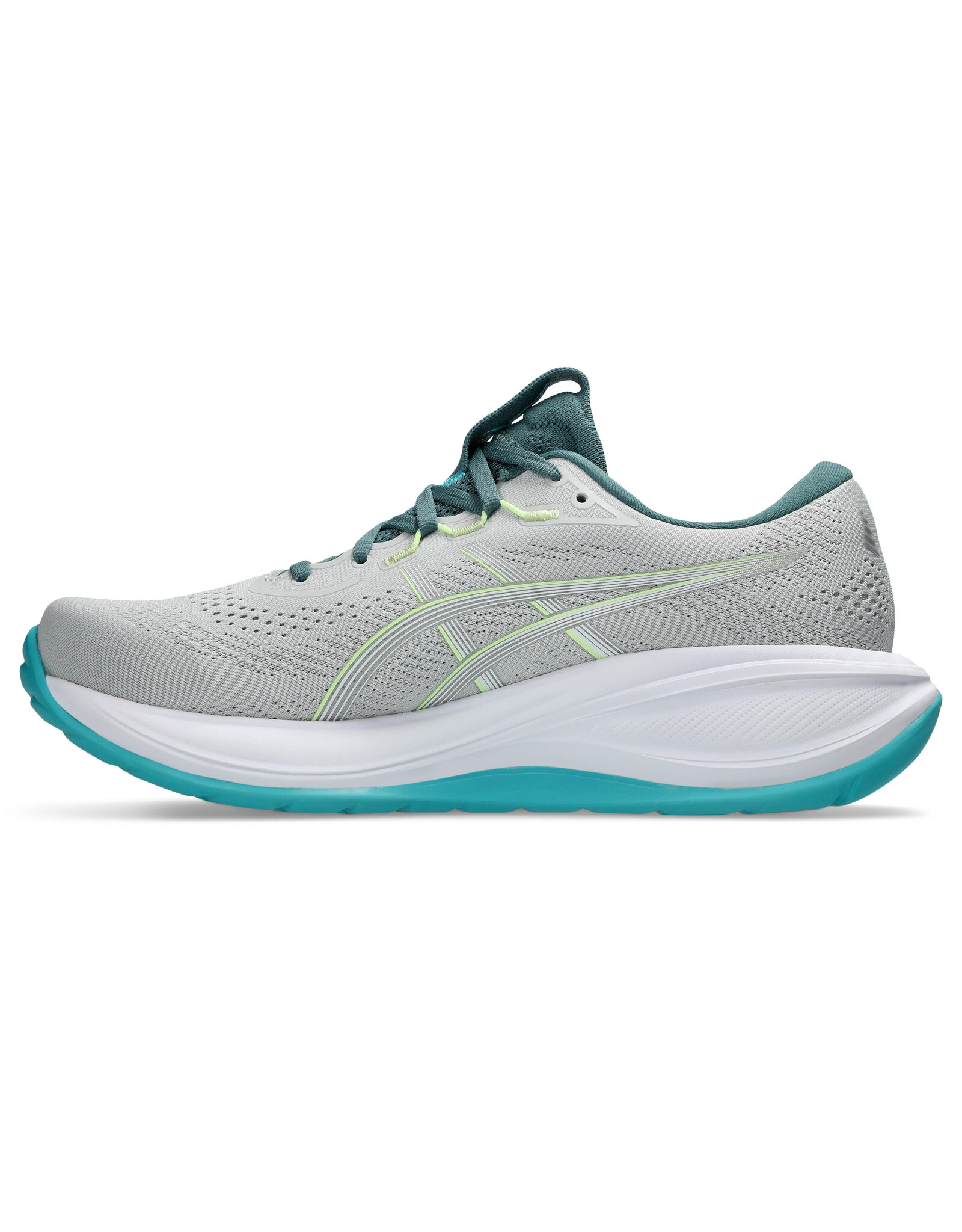 Asics GEL-CUMULUS 28-Heren-CLOUD GREY/ENERGY AQUA