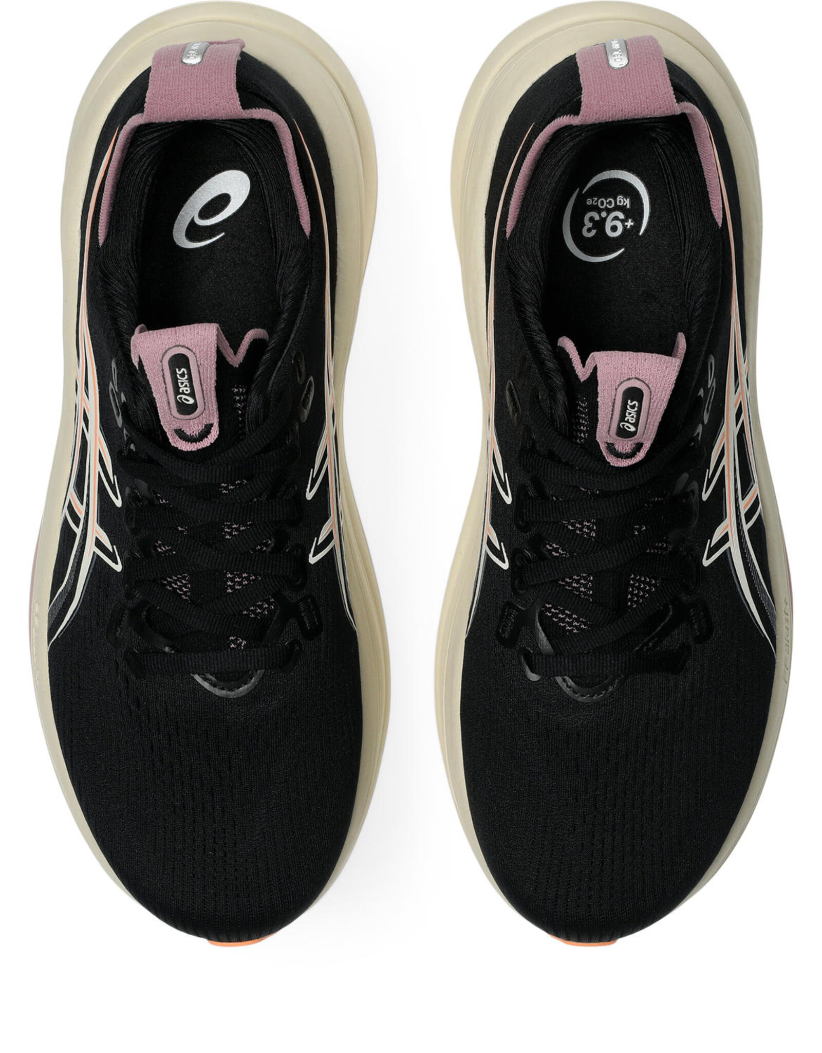 Asics GEL-NIMBUS 28-Dames-BLACK/TARO PURPLE