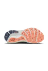 Brooks Ghost 18-Dames (2a)-Star White/Cyber Peach/Grey